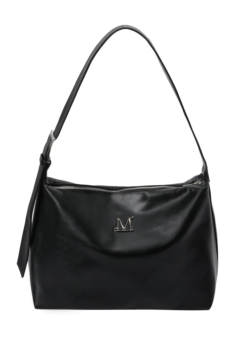 【直播】MUCENT LL102925  BELOIR METAL LOGO 單肩包(黑色)