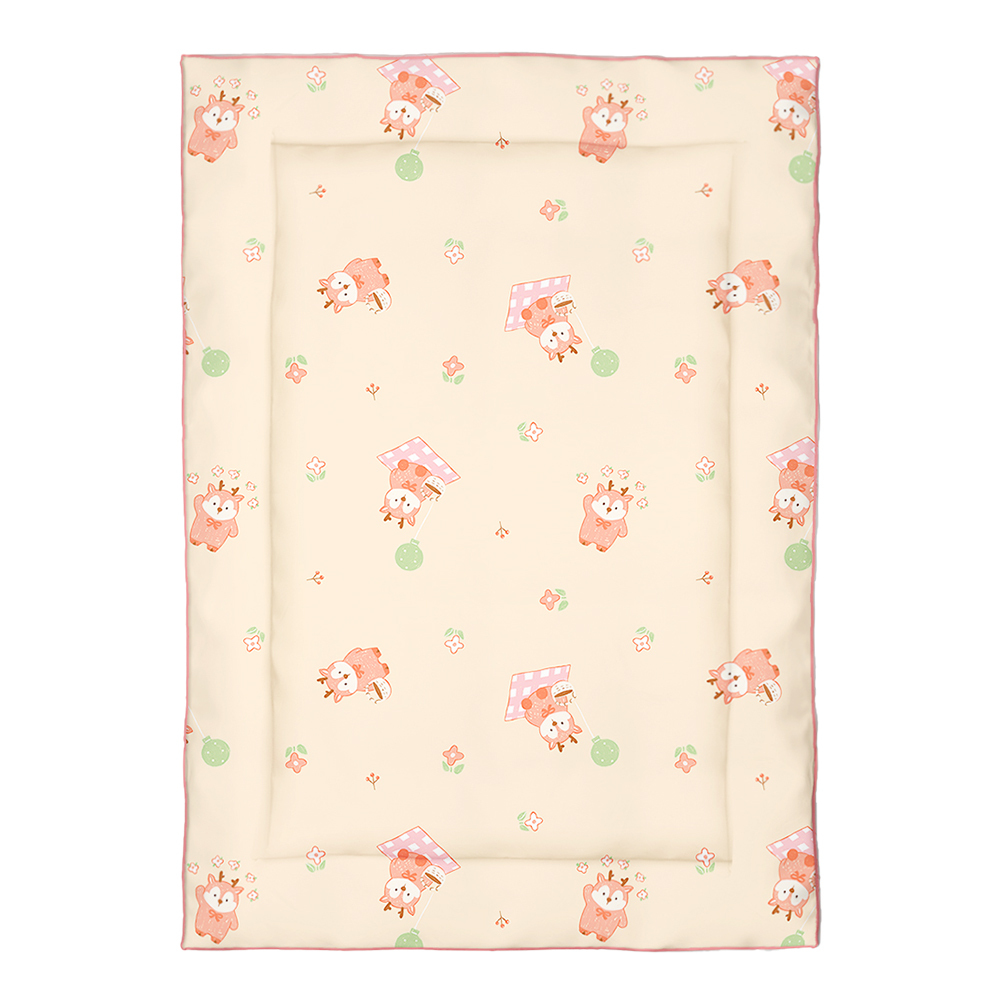 Milo&Gabby美國 小童加大款輕柔舒適｜天絲莫代爾棉被薄棉款(110x150cm)｜午茶野餐Bambi