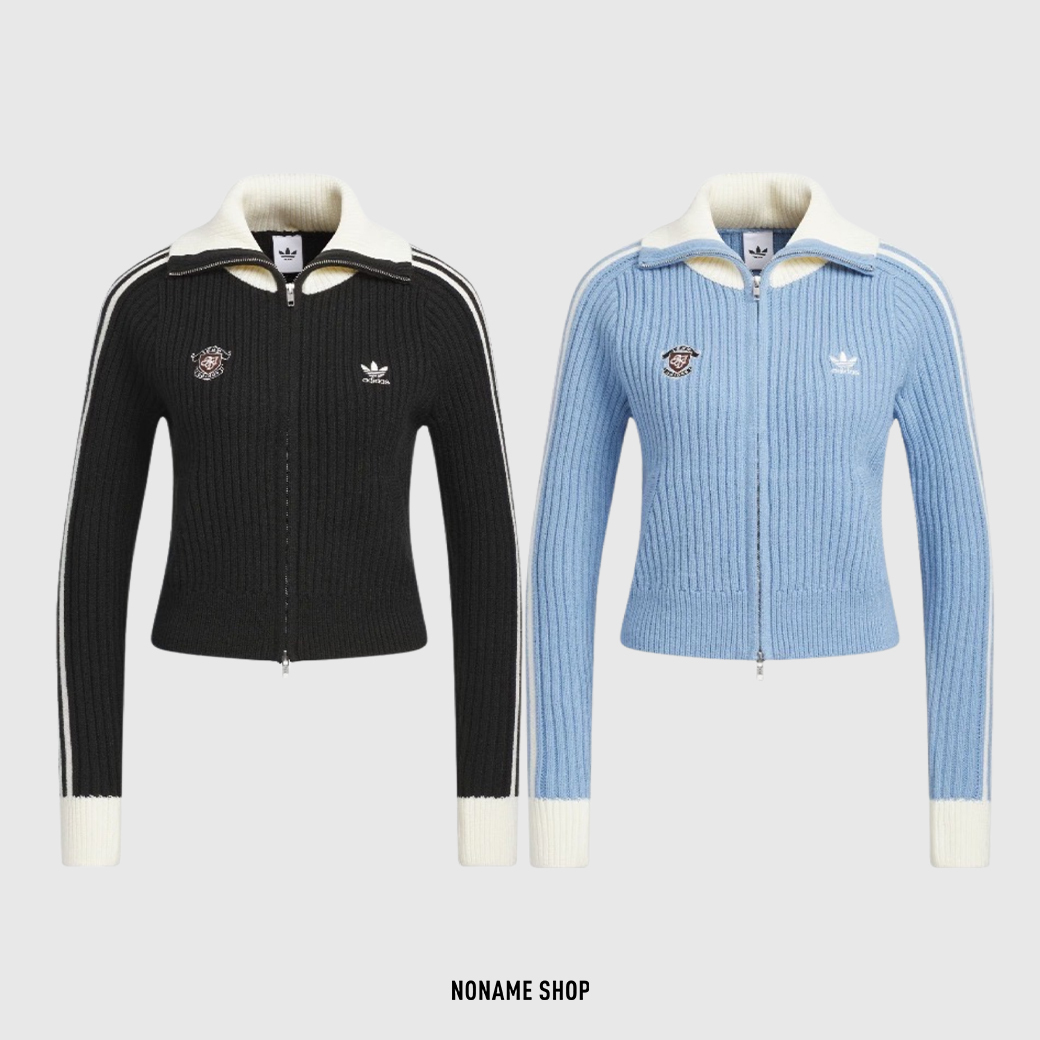 ADIDAS ORIGINALS FW25 TEAM FULLZIP 針織 雙拉鍊 外套 宋雨琦同款 兩色 (女款)