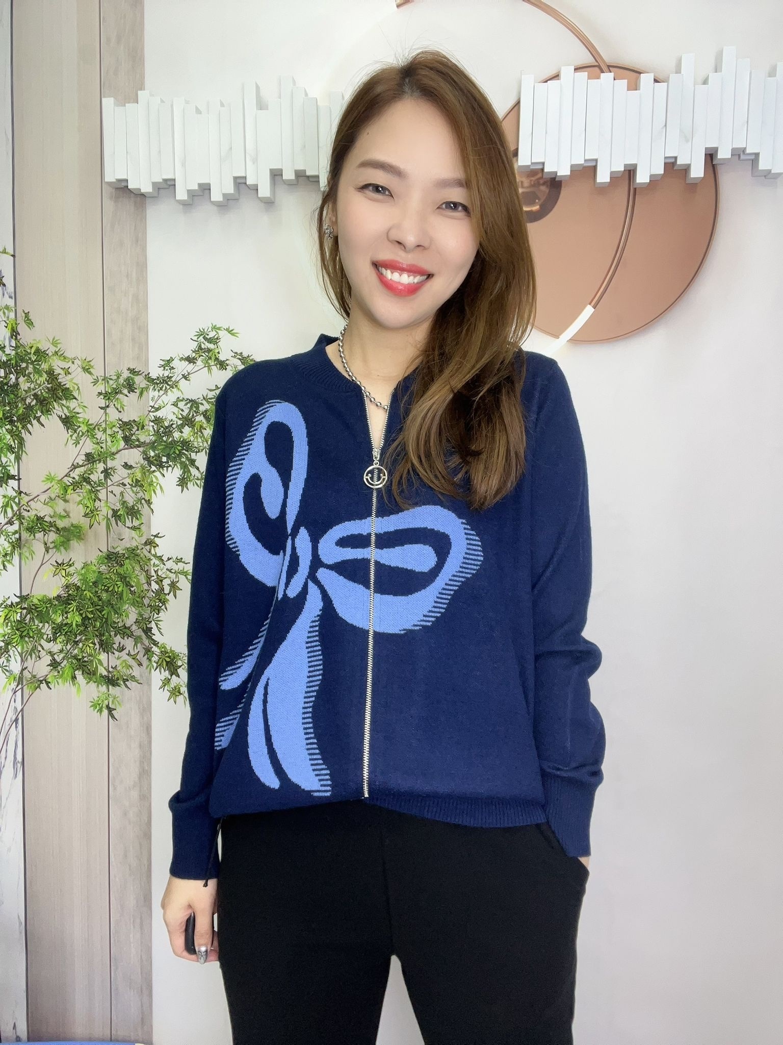 韓國高質針織蝴蝶外套～119P