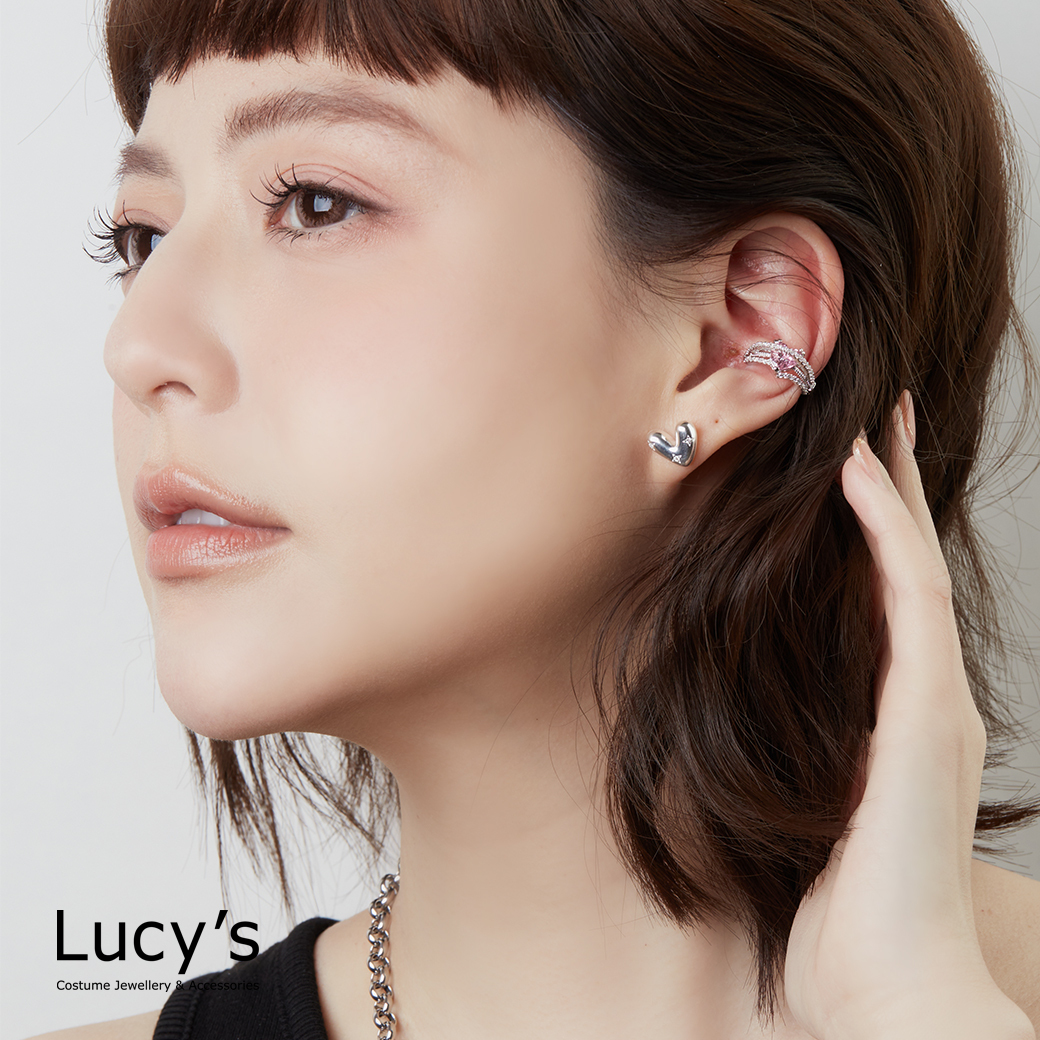 925純銀 閃閃愛 耳環 (122921)