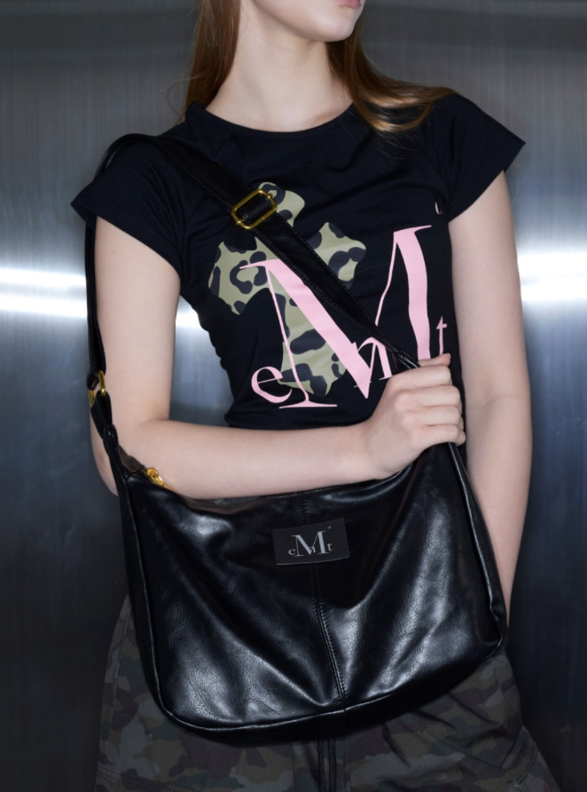 【直播】MUCENT LL102927 MERIN GOLD LINE 皮革單肩包