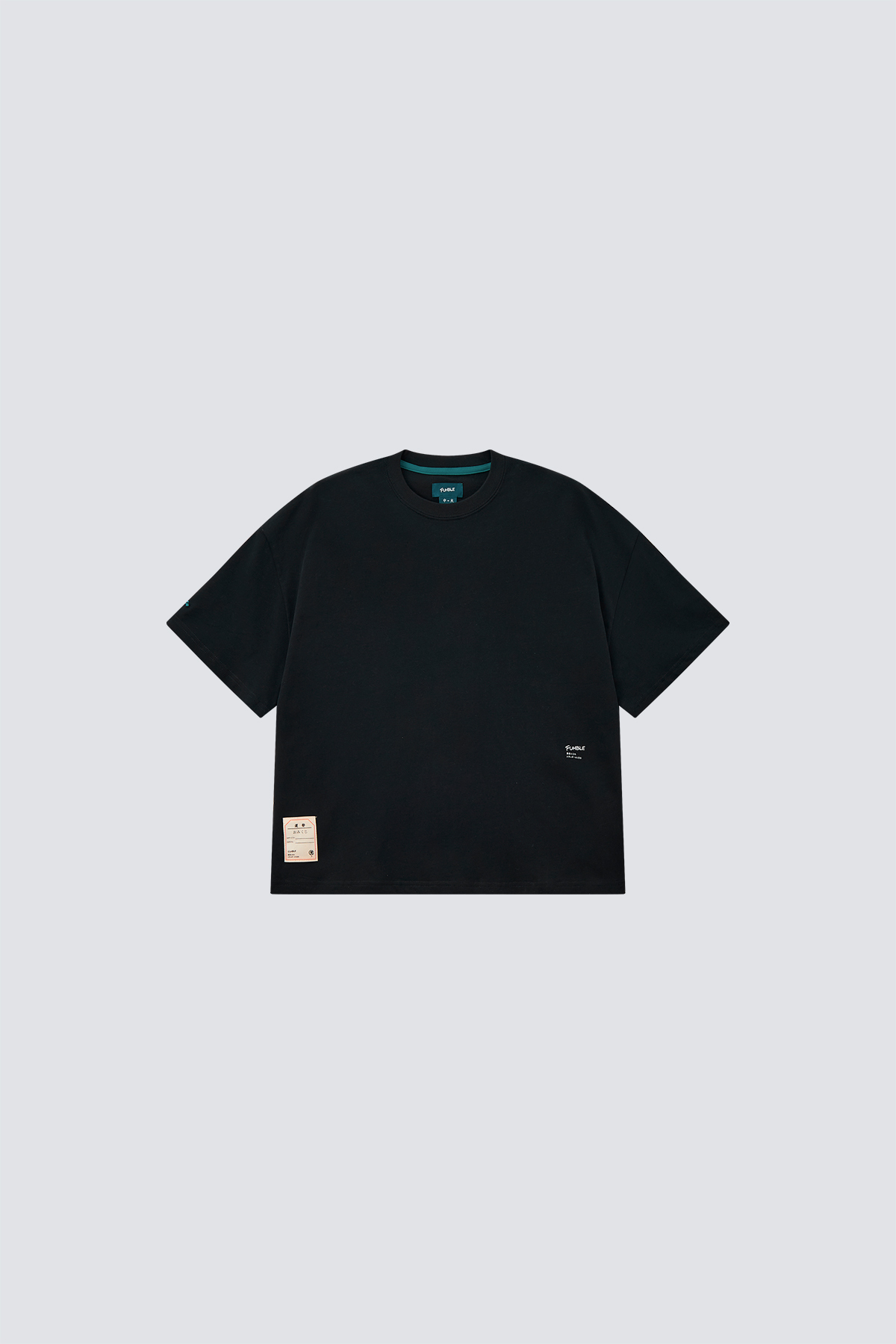 Snowflake Velvet Essential Tee｜Short Version｜Black｜Hong Kong Original Design