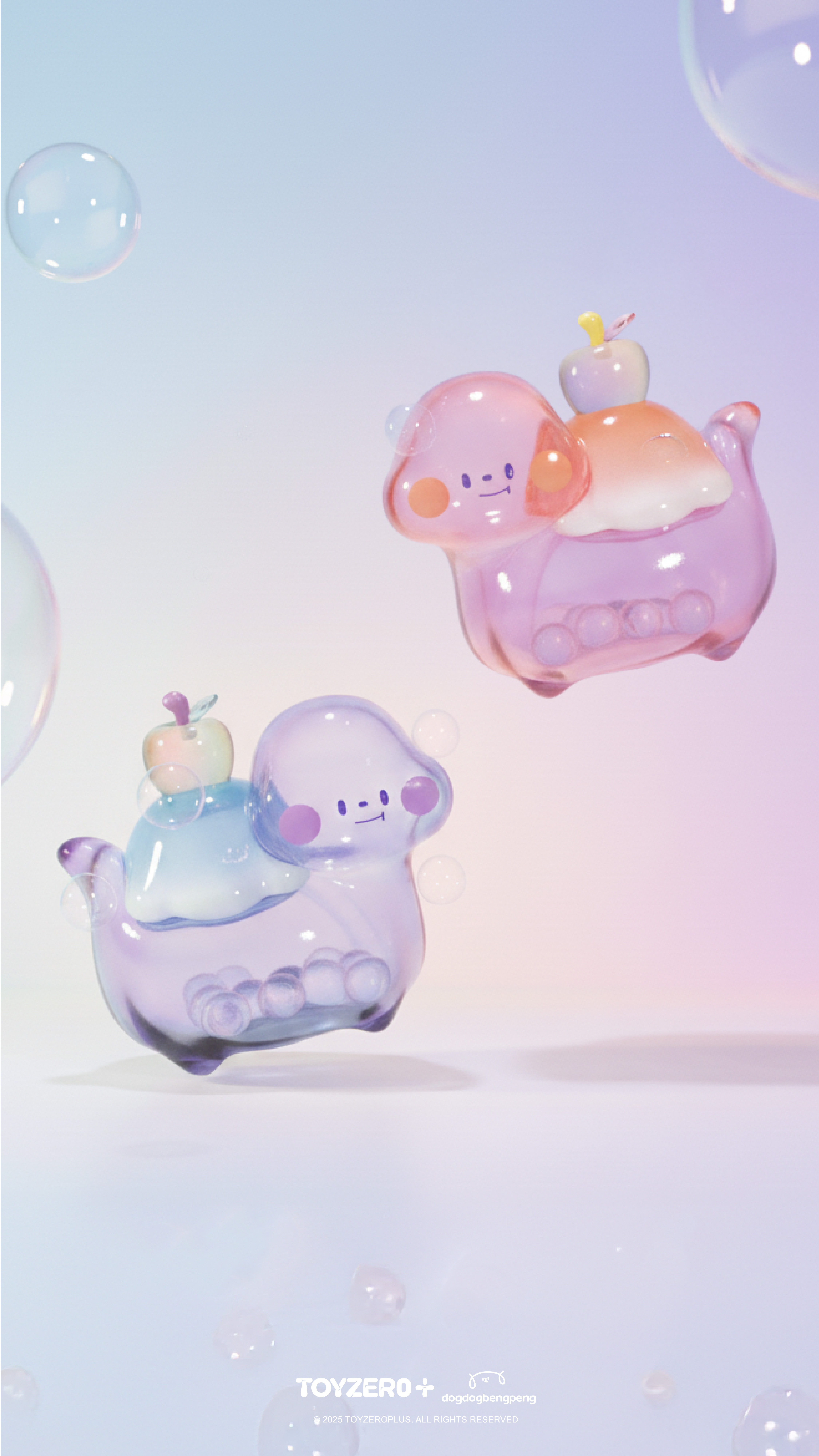 吃貨恐龍 - 香水泡泡雷龍 ( 粉色 / 紫色 )