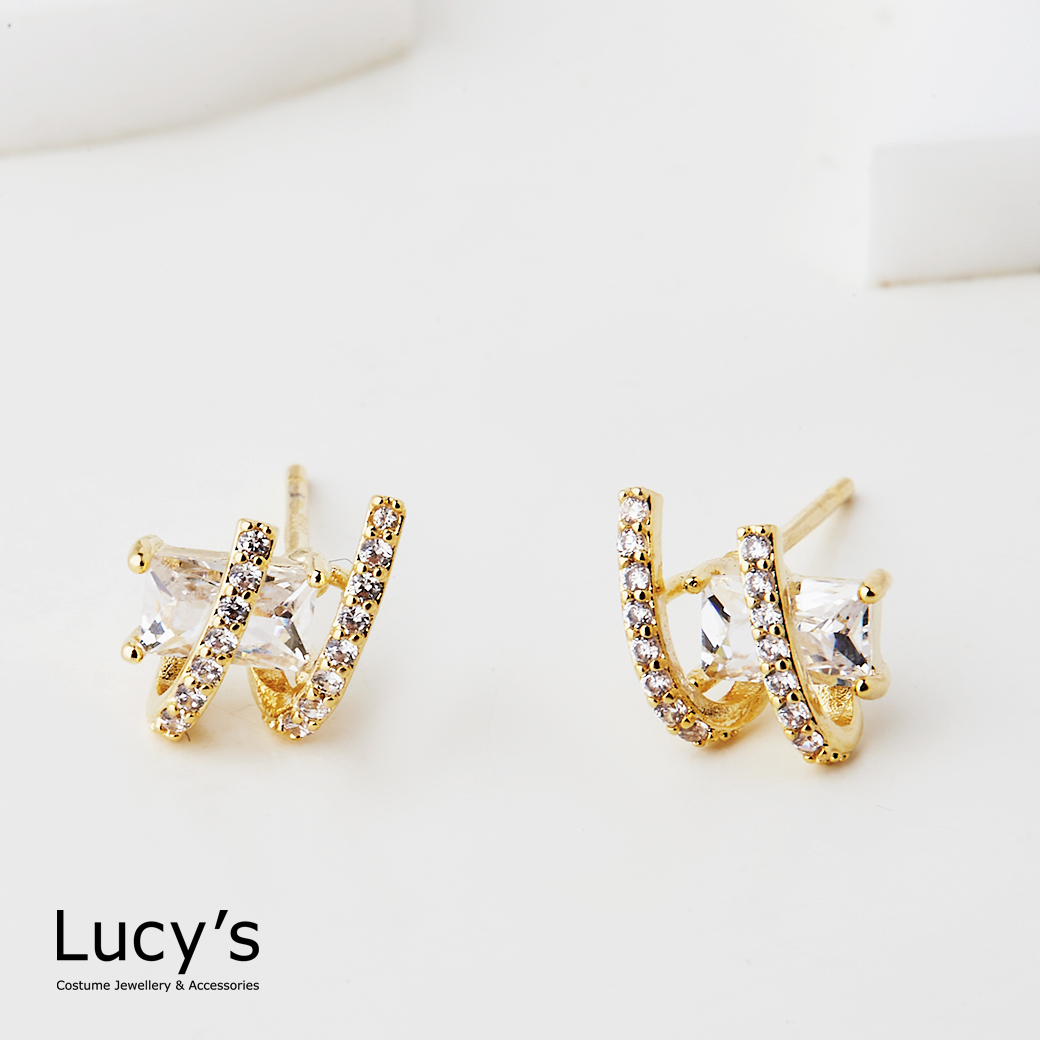 閃耀迴圈 耳環 (二色) (122841/122842)