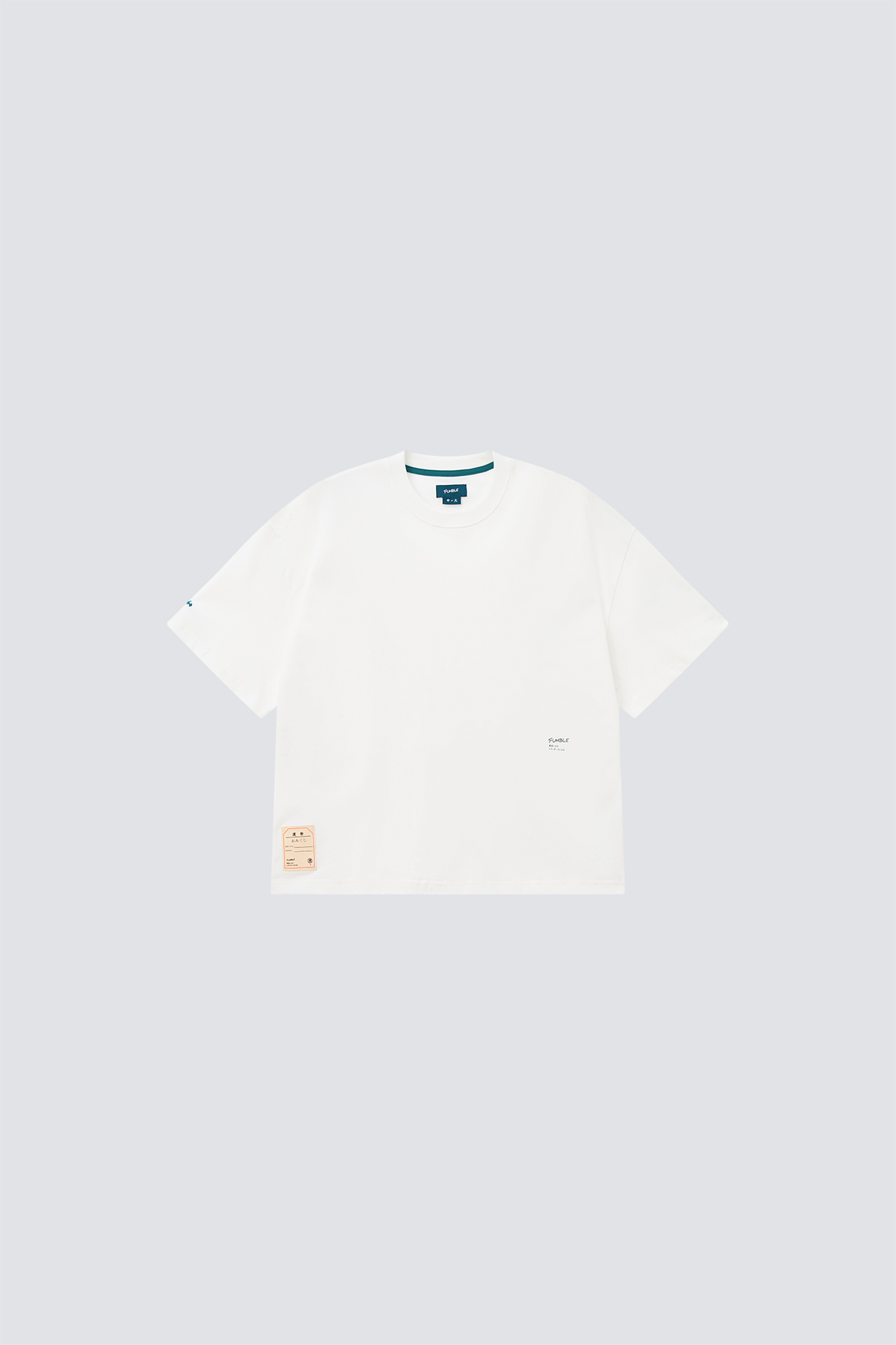 Snowflake Velvet Essential Tee｜Short Version｜White｜Hong Kong Original Design