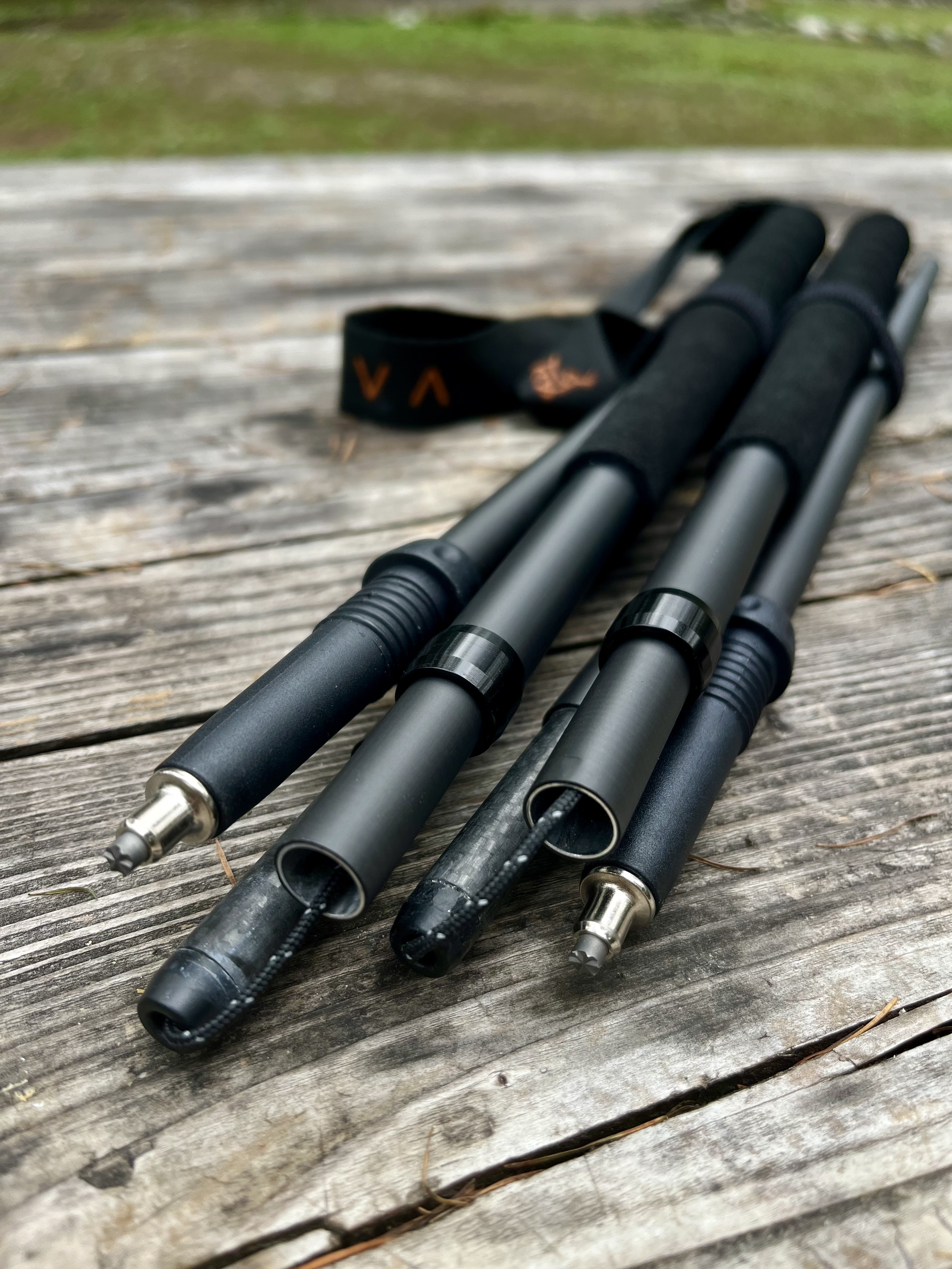 (買一對再八折) KIVA Carbon Trail Running Pole 輕量碳纖行山杖 (110/115/120cm)