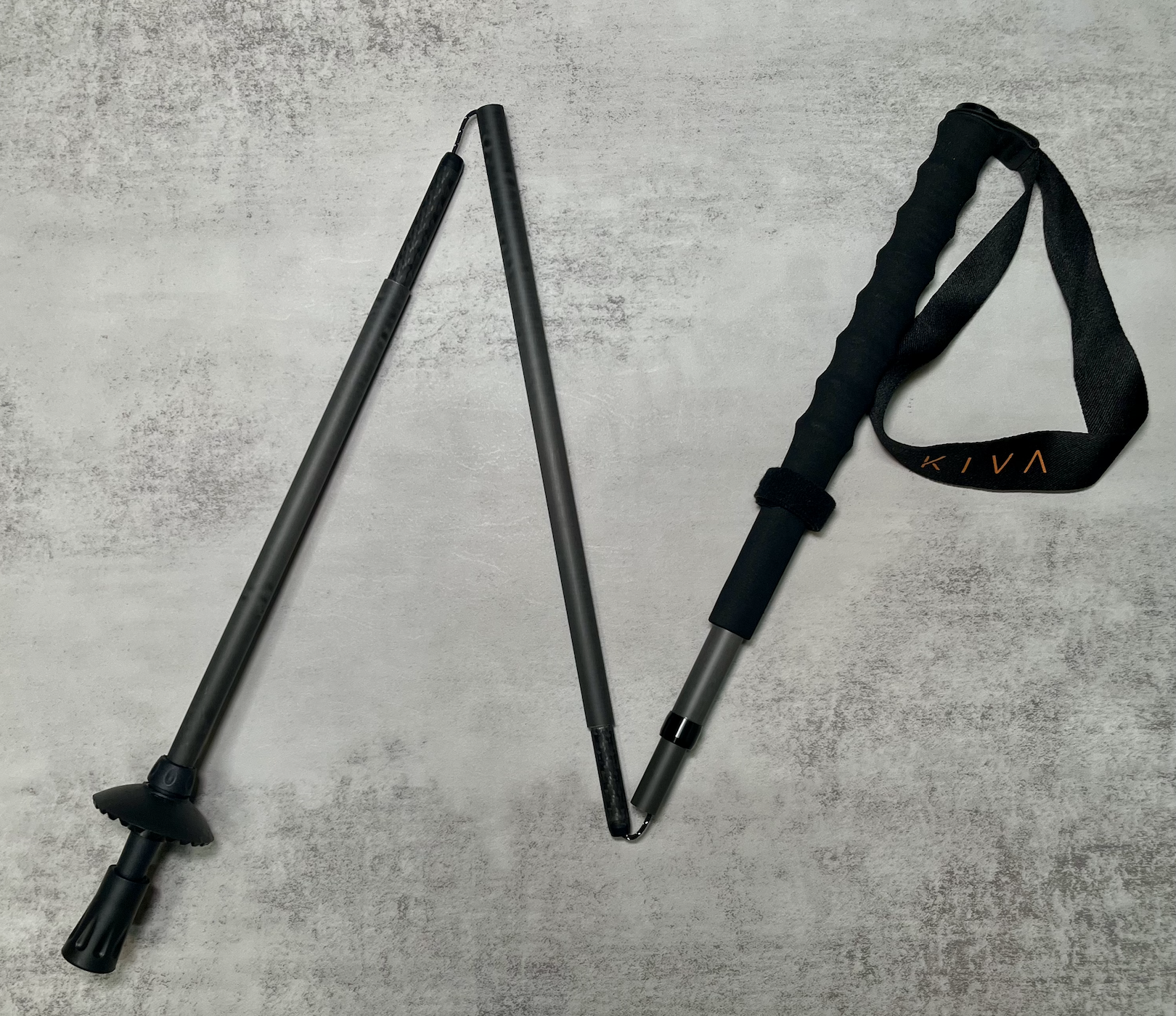 (買一對再八折) KIVA Carbon Trail Running Pole 輕量碳纖行山杖 (110/115/120cm)