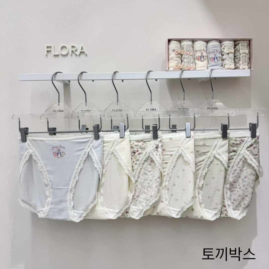 FL5136 日系碎花內褲6條套裝