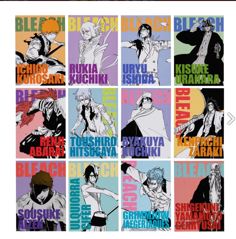 [代購][預訂] BLEACH JCS限定 藝術卡 SET