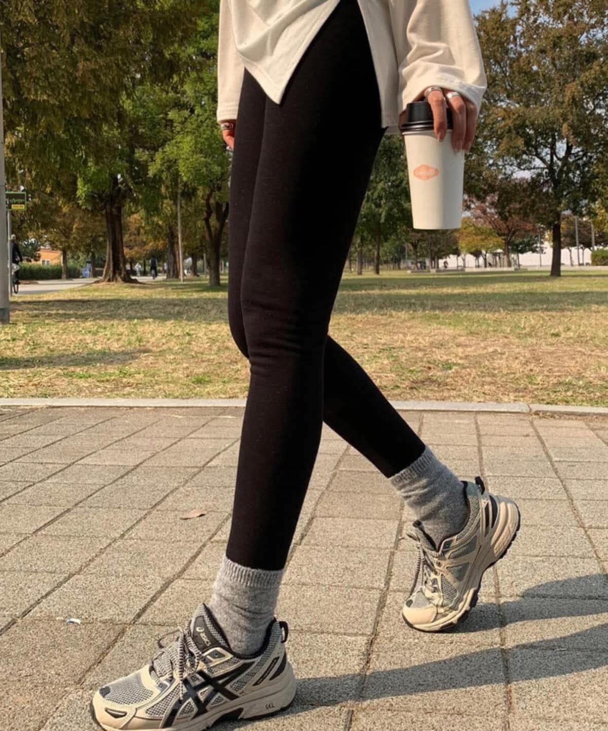 【彈性爆炸好的內加絨好穿內搭褲】（現貨）