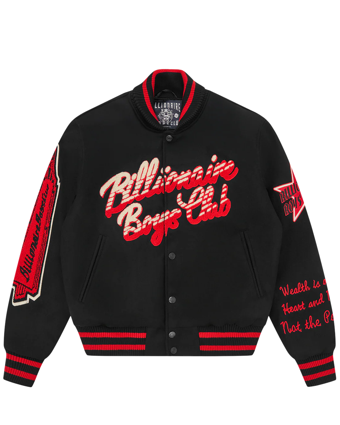 SCRIPT OG VARSITY JACKET