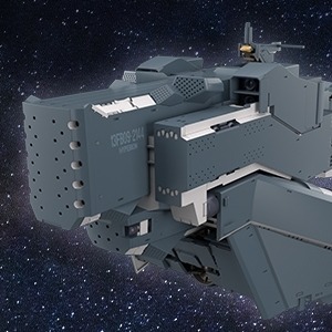 26年5月 1/3000 銀河英雄傳說 自由惑星同盟區 戰艦 休伯利安 組裝模型