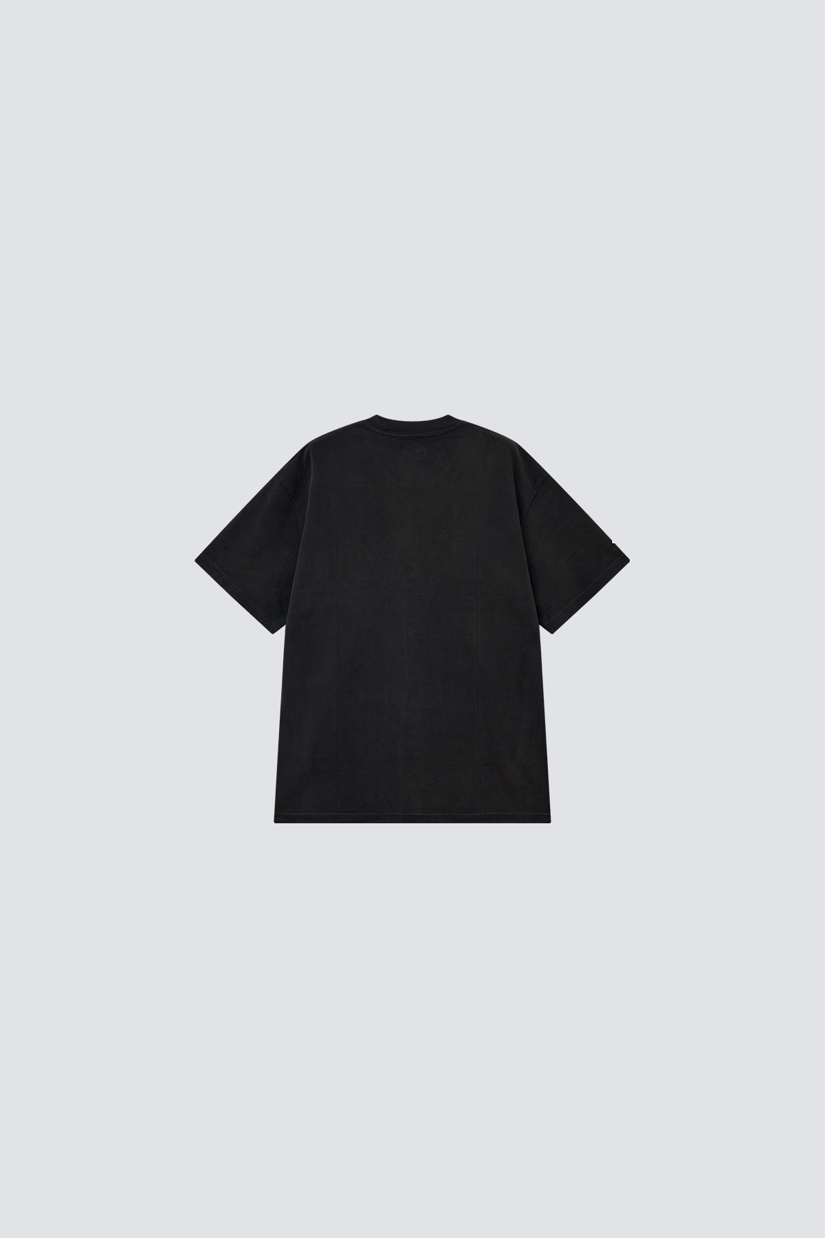 FUM Applique Washed Tee｜Black｜Hong Kong Original Design