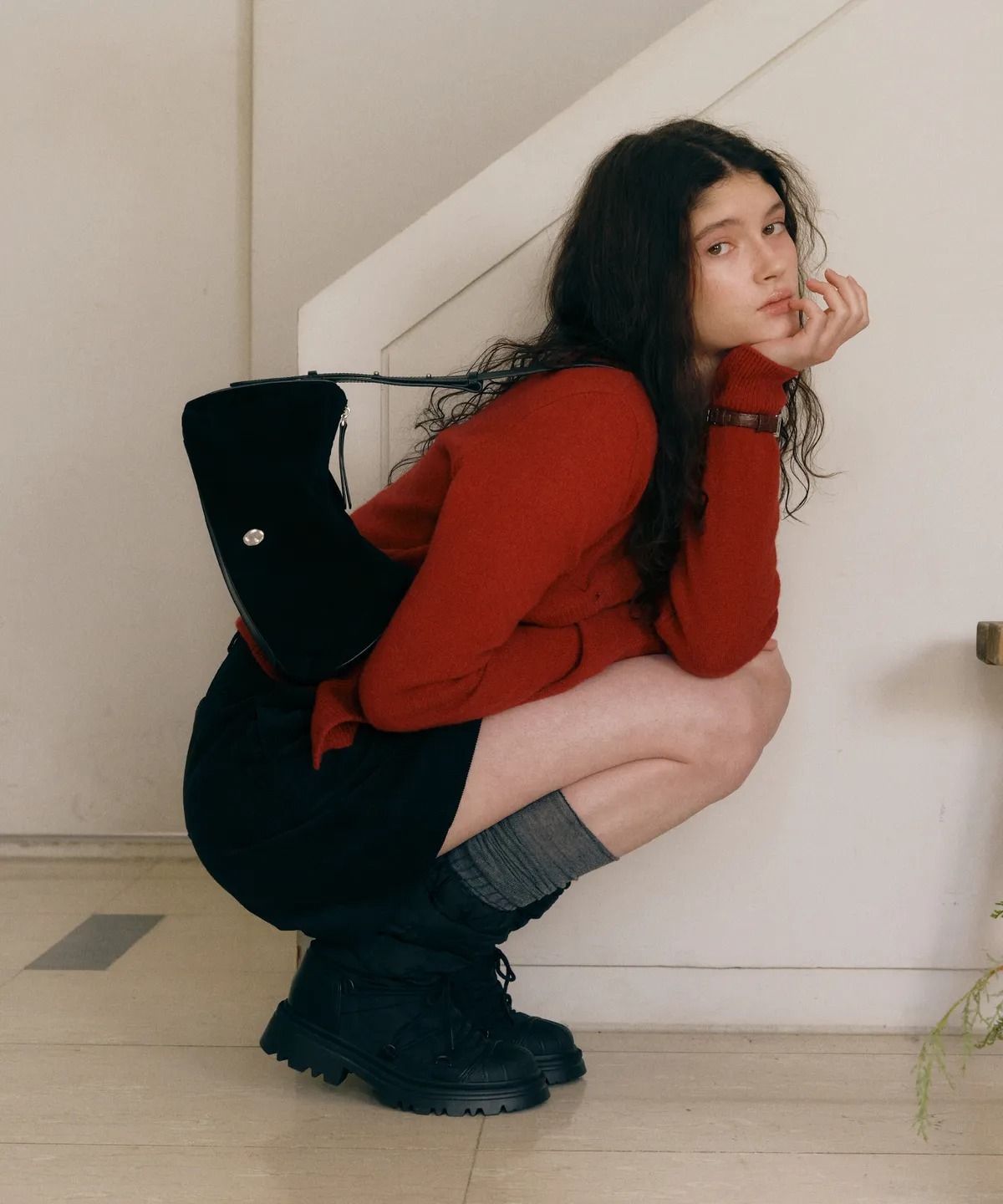 OSTKAKA SOFT SHOULDER MINI SUDED