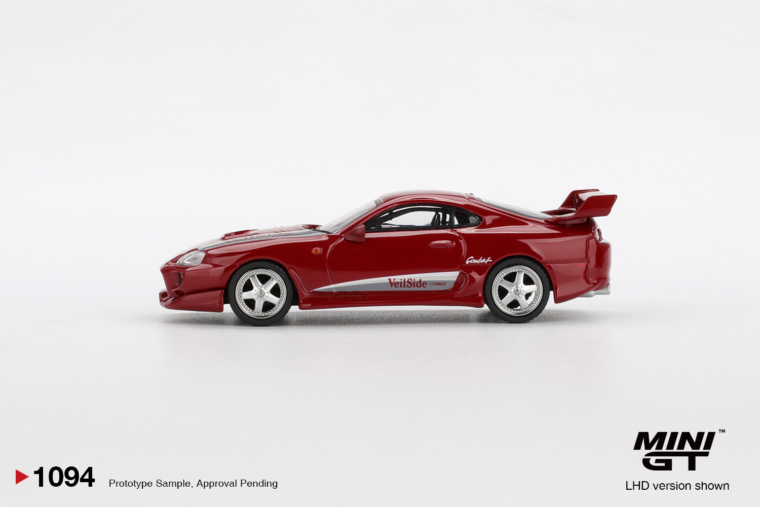 [預訂] Mini GT Toyota Supra VeilSide Combat V-I Red