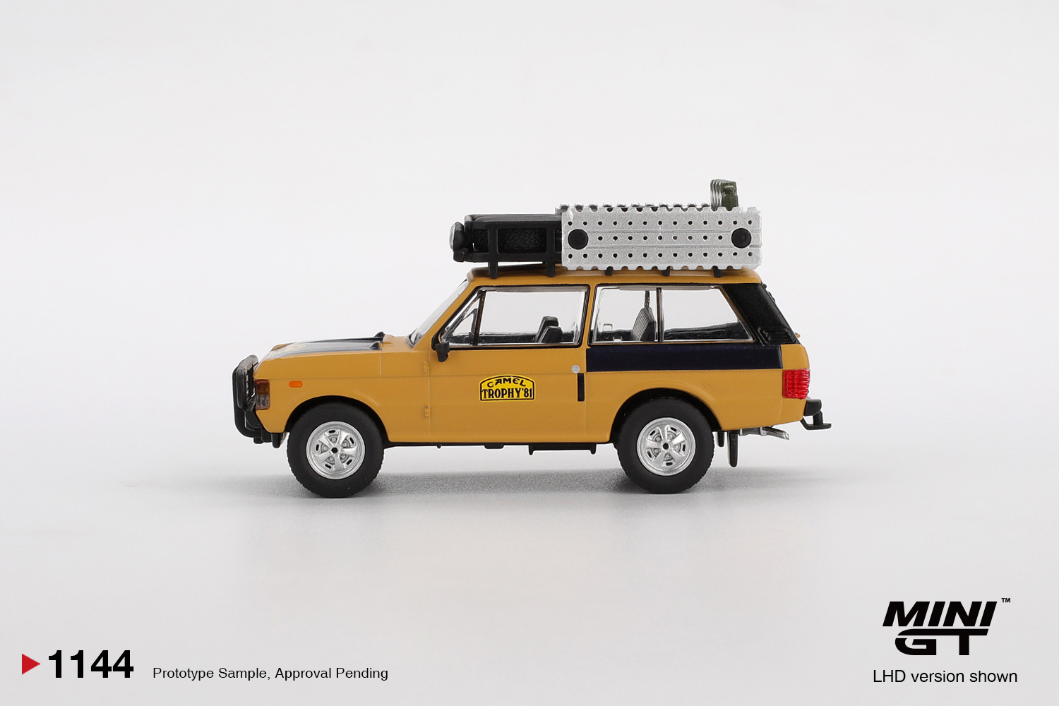 [預訂] Mini GT Range Rover 1981 Camel Trophy Sumatra C.Swoboda & K.Mentel Winner