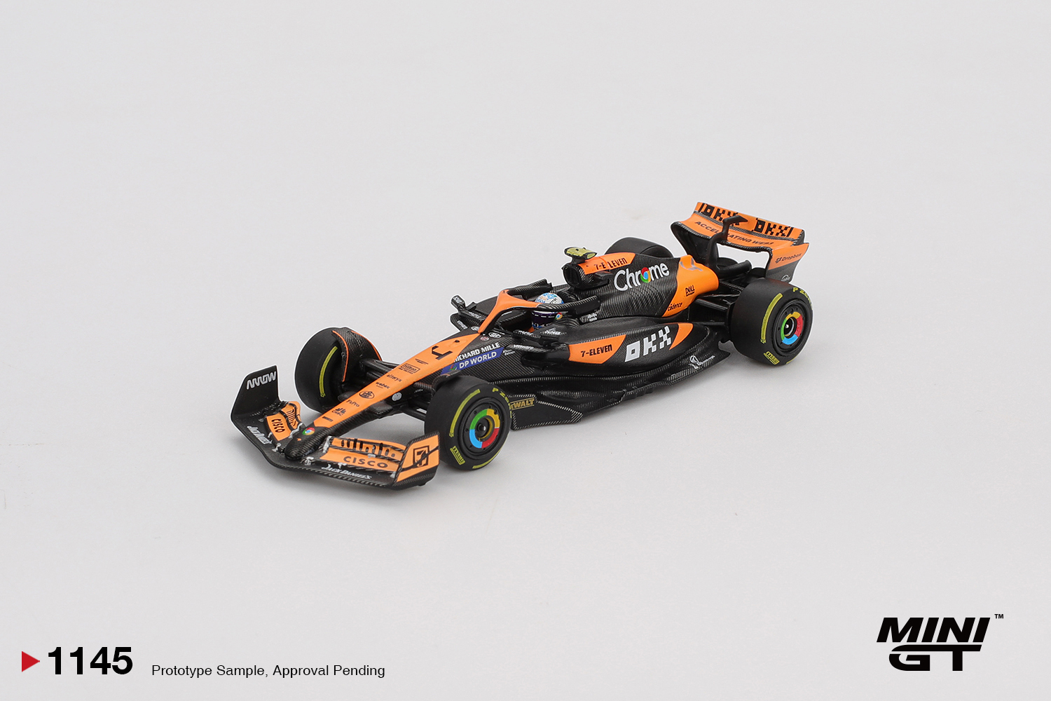 [預訂] Mini GT McLaren MCL38 #4 Lando Norris 2024 F1 2024 Hungarian GP 2nd Place