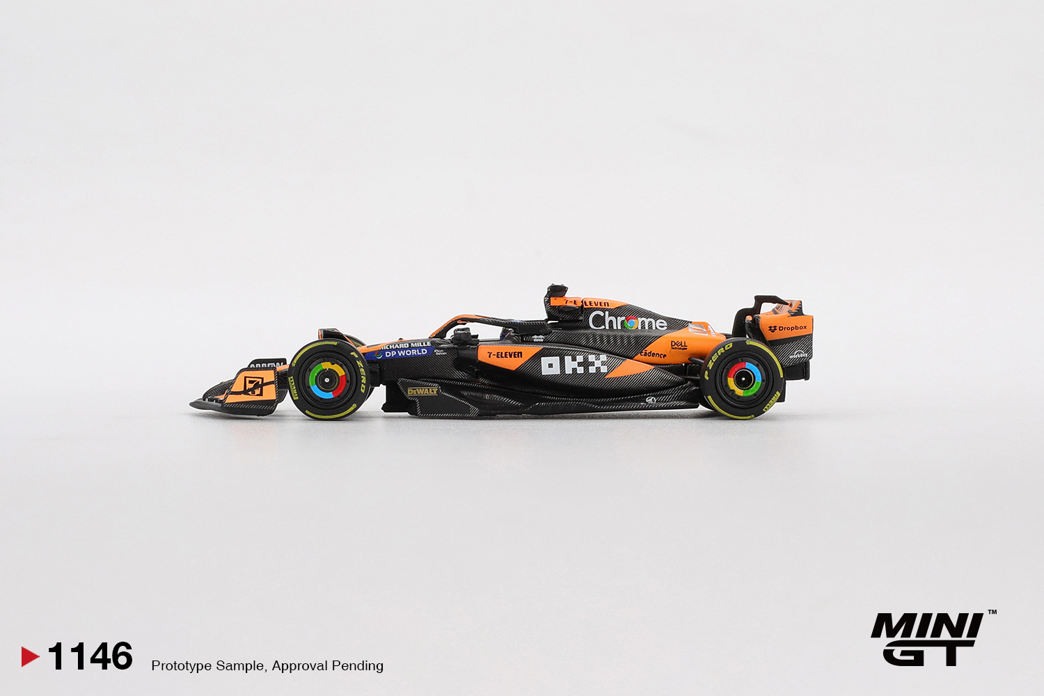 [預訂] Mini GT McLaren MCL38 #81 Oscar Piastri 2024 F1 2024 Hungarian GP Winner