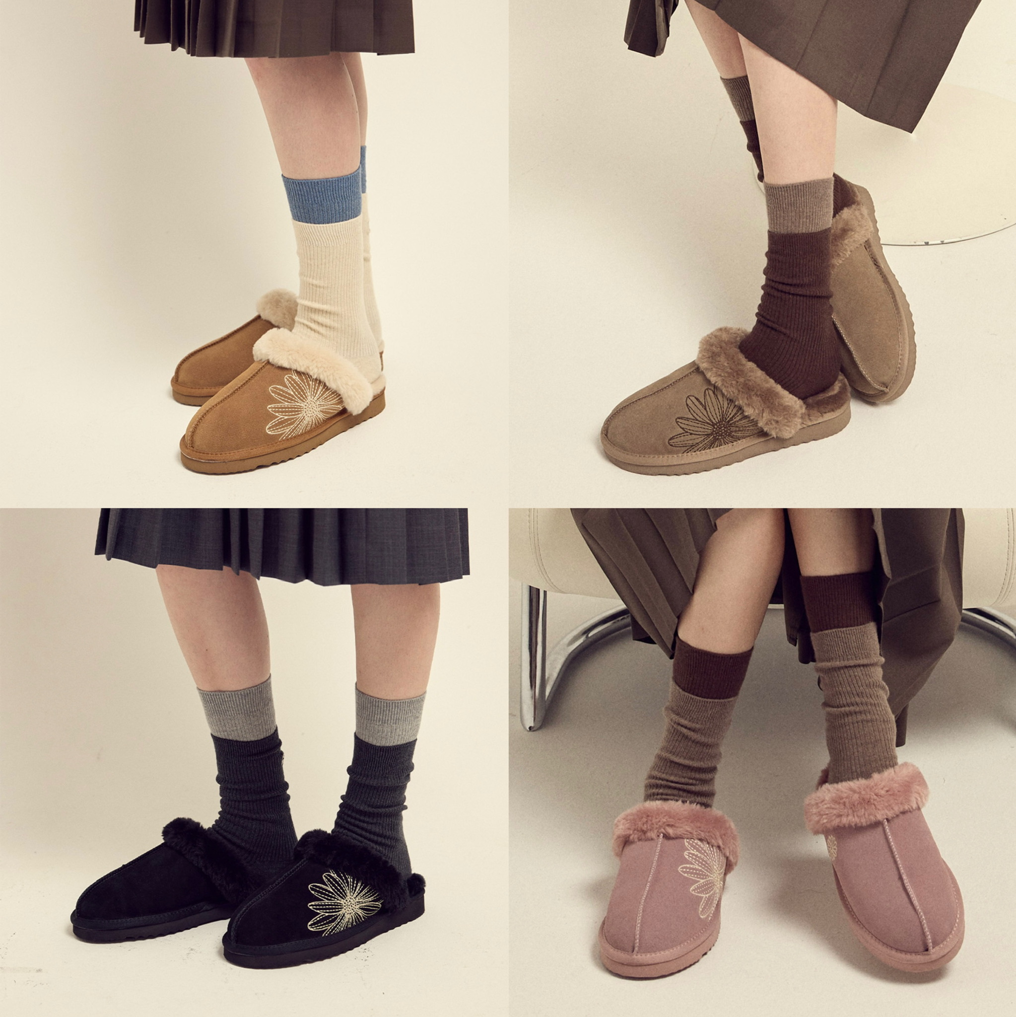 【優惠預訂】MARDI MERCREDI CLASSIQUE SLIPPER (2CM) - 7色