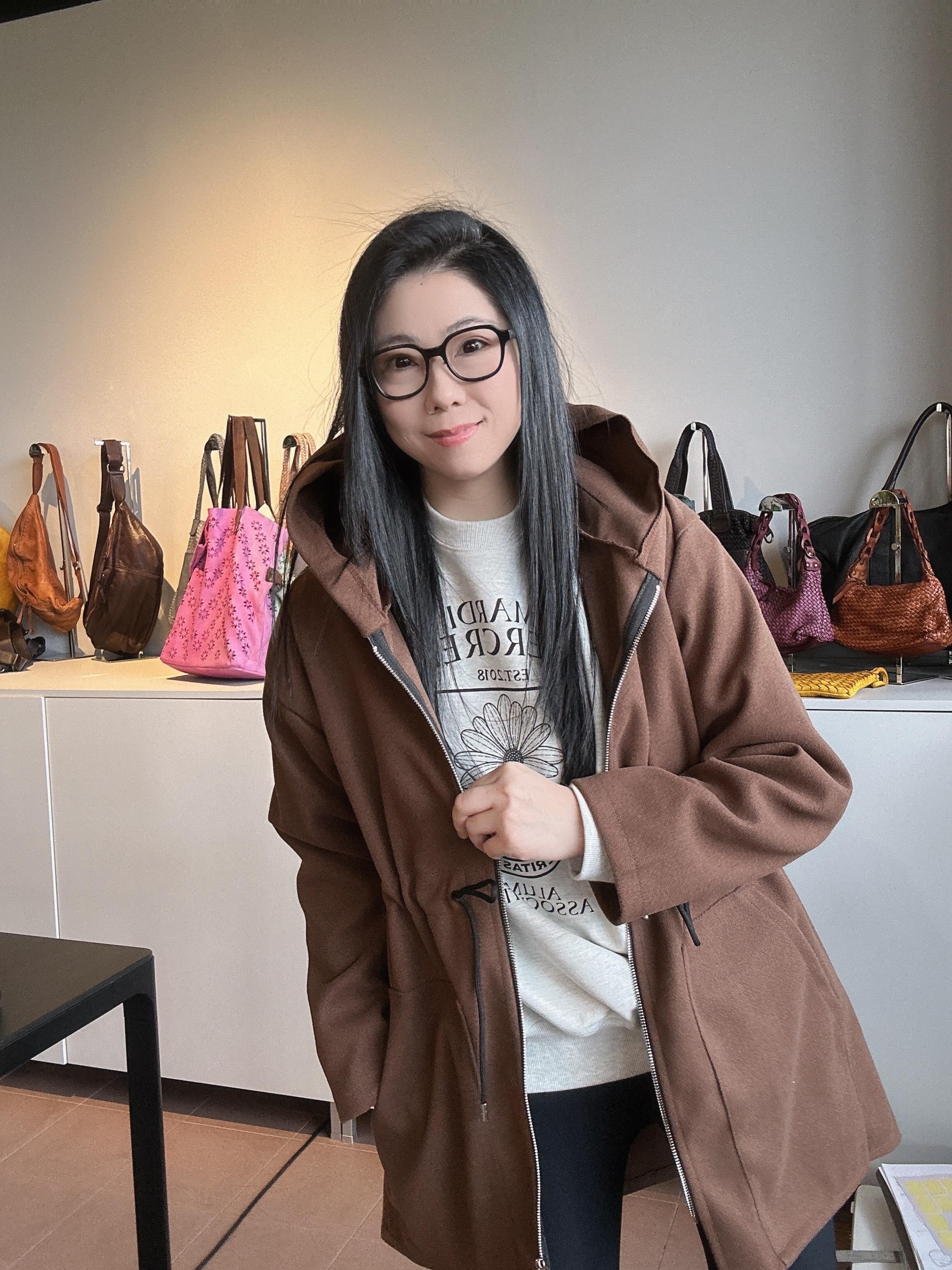 【直播】意大利 LL102759 拉鍊長身外套