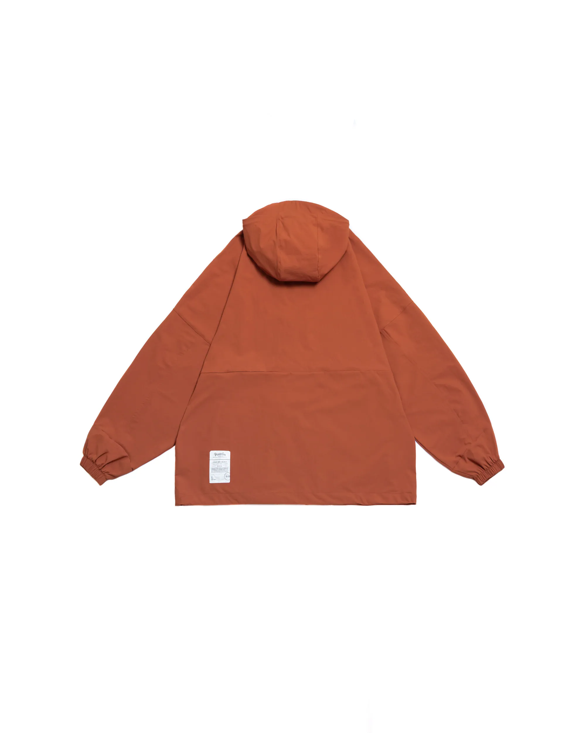 PERSEVERE WATER-REPELLENT PULLOVER SHELL JACKET - ORANGE