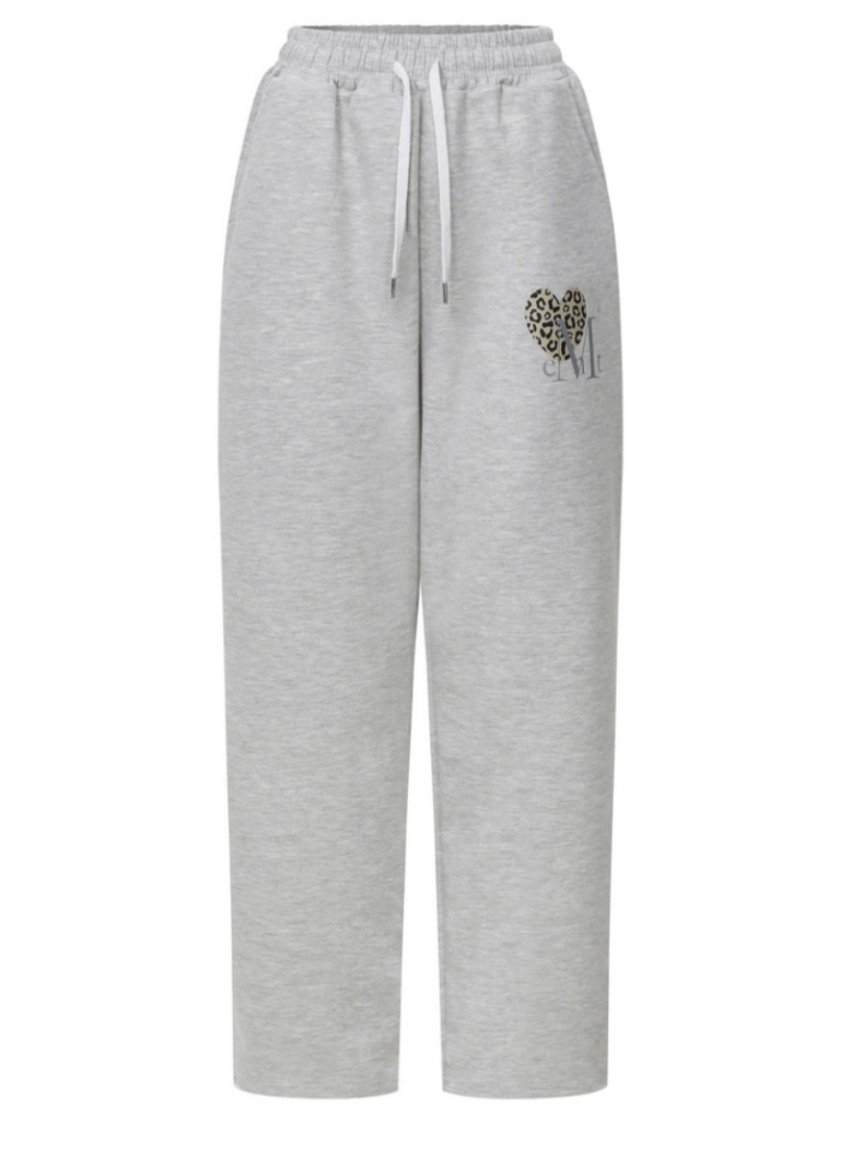 【直播】MUCENT LL102938  SIERRA 豹紋心形運動褲