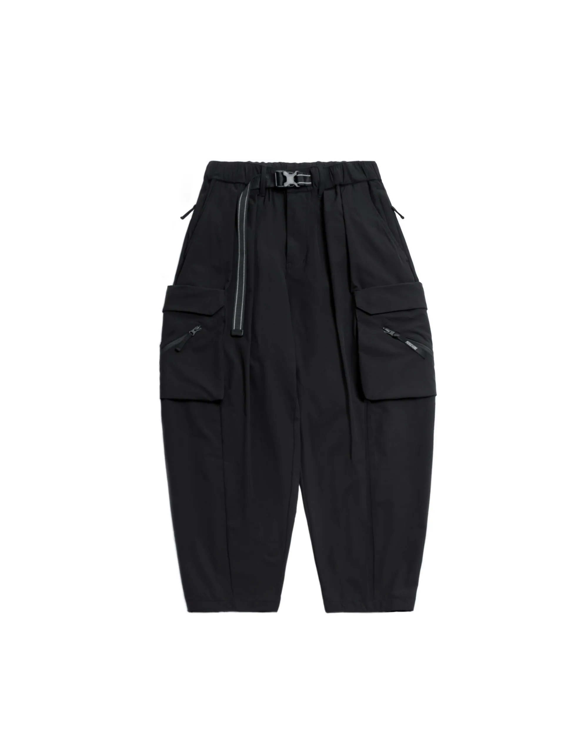 PERSEVERE WATER-REPELLENT MULTI-POCKET MILITARY PANTS - BLACK