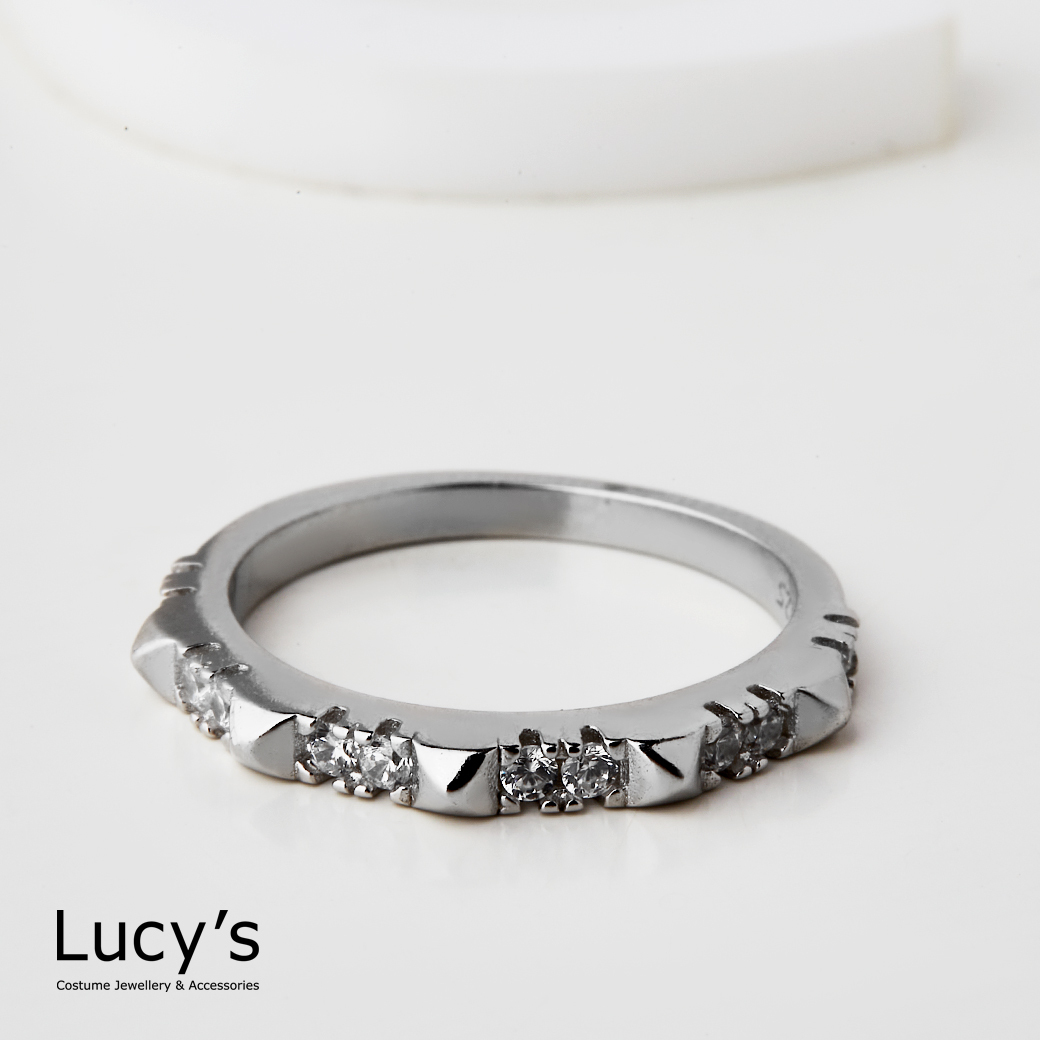 925純銀 光影排序 戒指 (120128)