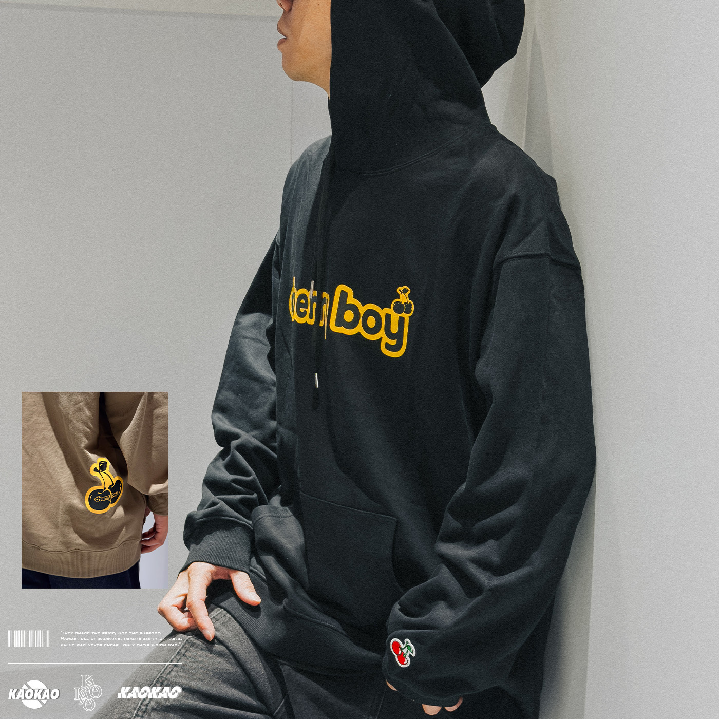 CHERRYBOY BOMB HOODIE【CB24027】