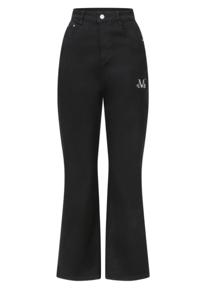 【直播】MUCENT LL102941 十字架寬腳棉褲