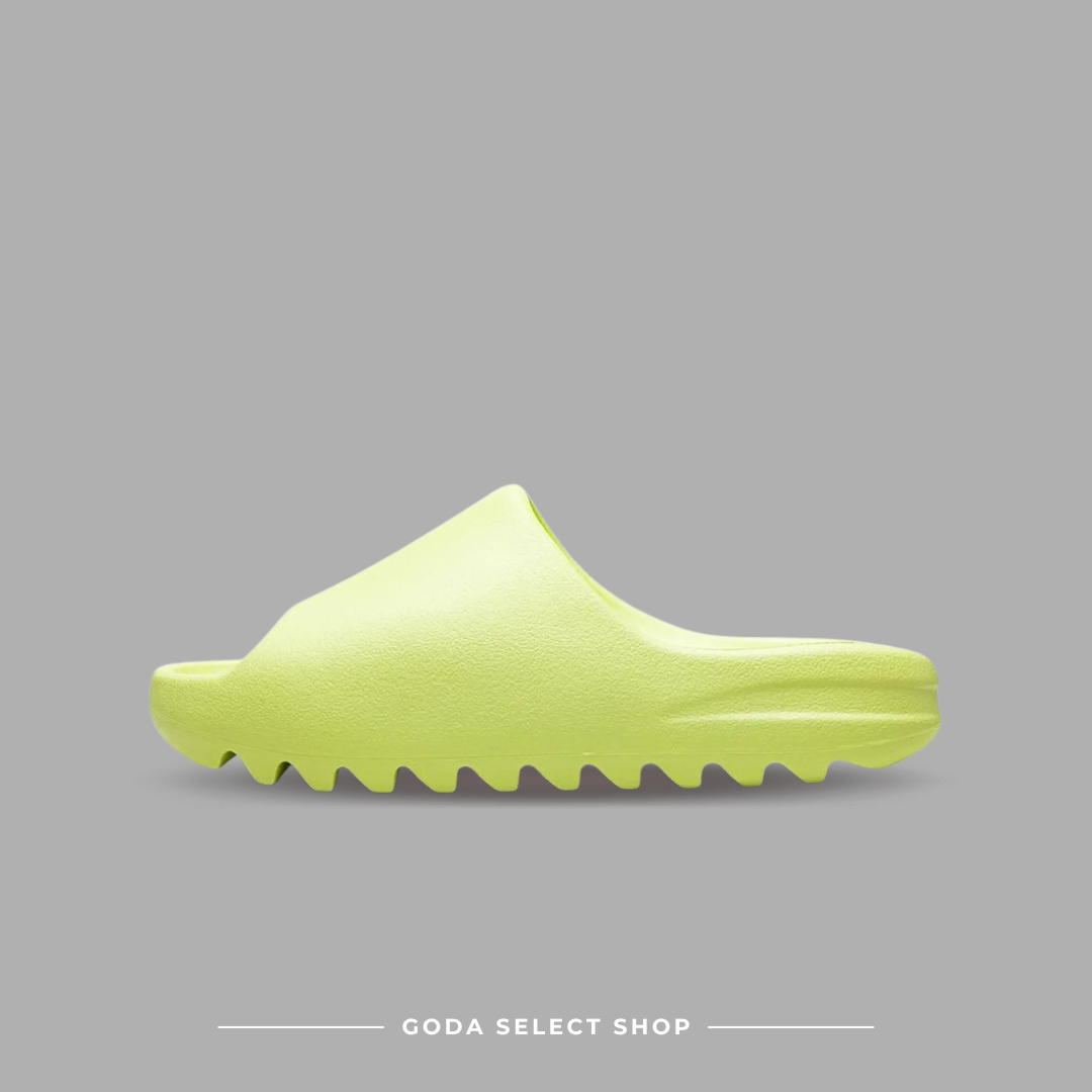 Adidas Yeezy Slide GLOW GREEN 螢光色 拖鞋 HQ6447