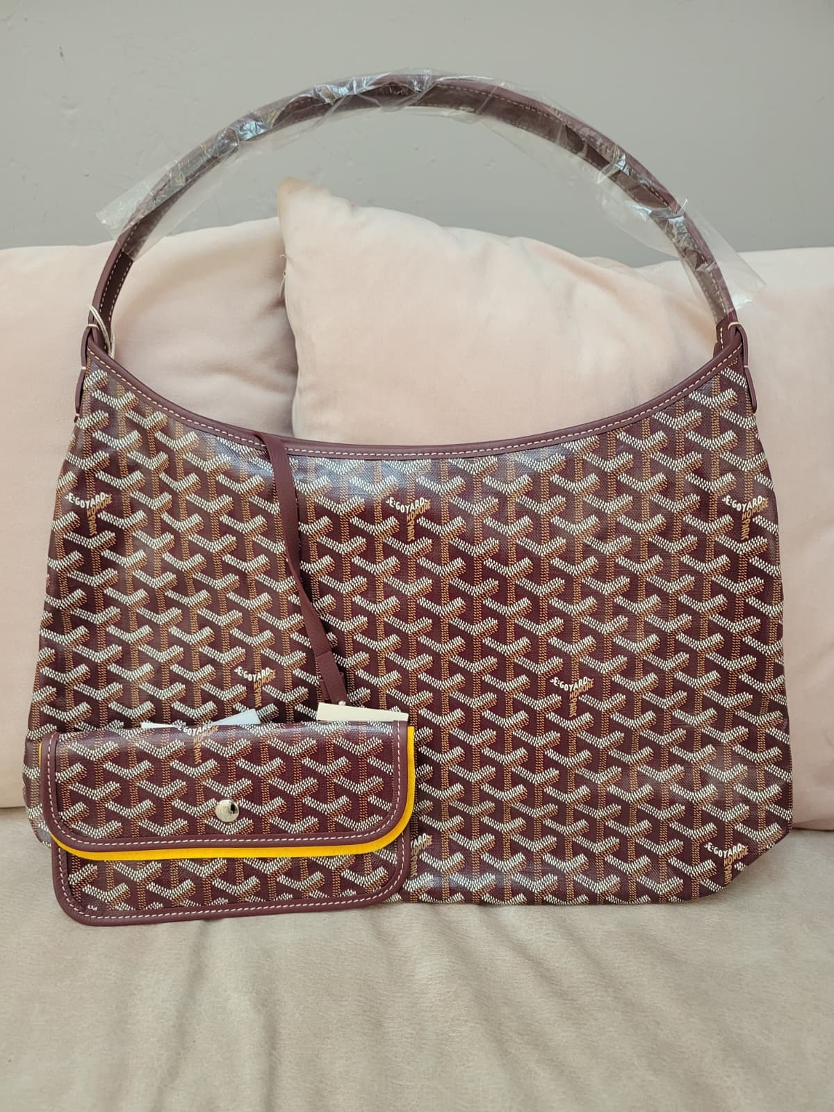 GOYARD HOBO BURGUNDY  酒紅色