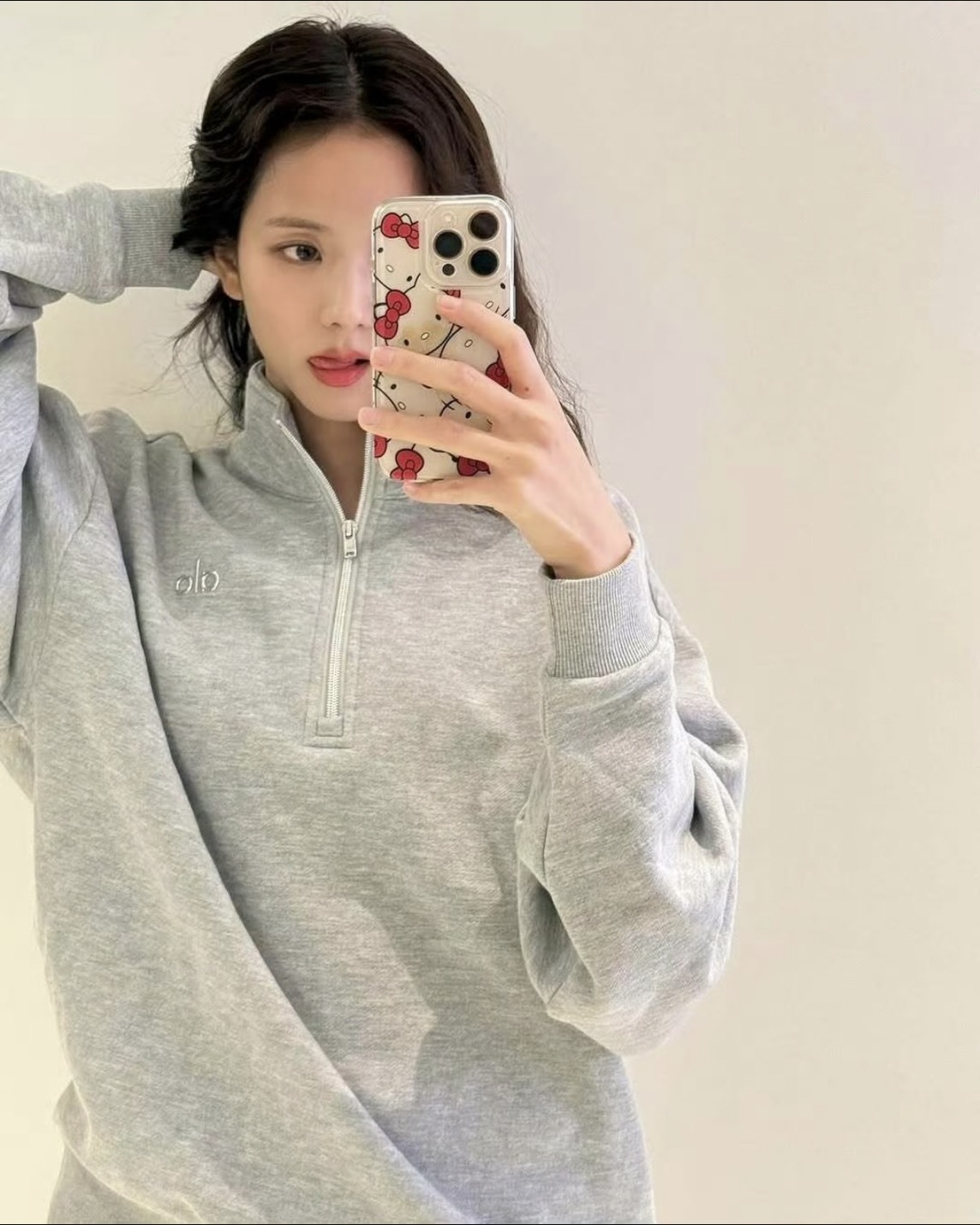 <快速出貨> alo Accolade 經典款1/4拉鍊衛衣