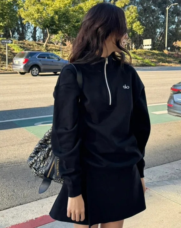 <快速出貨> alo Accolade 經典款1/4拉鍊衛衣