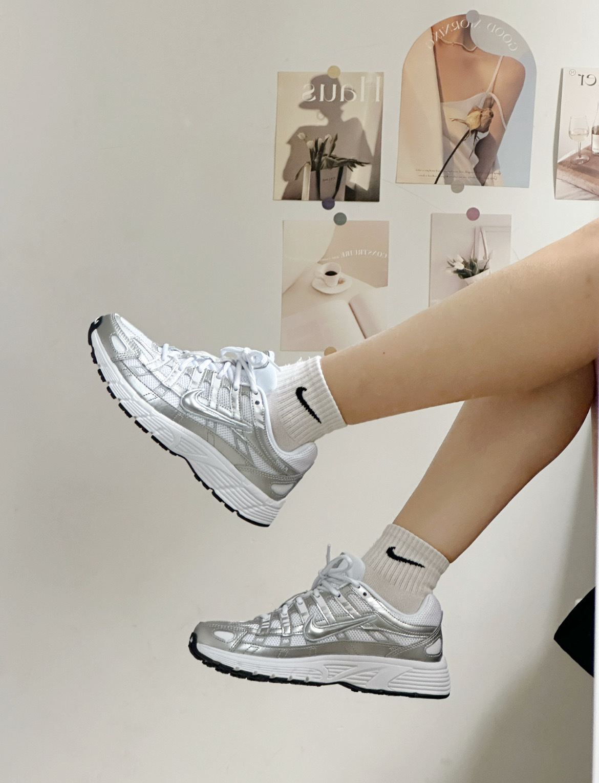 【逢甲 FUZZY】Nike P-6000 GS "Silver" 銀白 HV5064-101