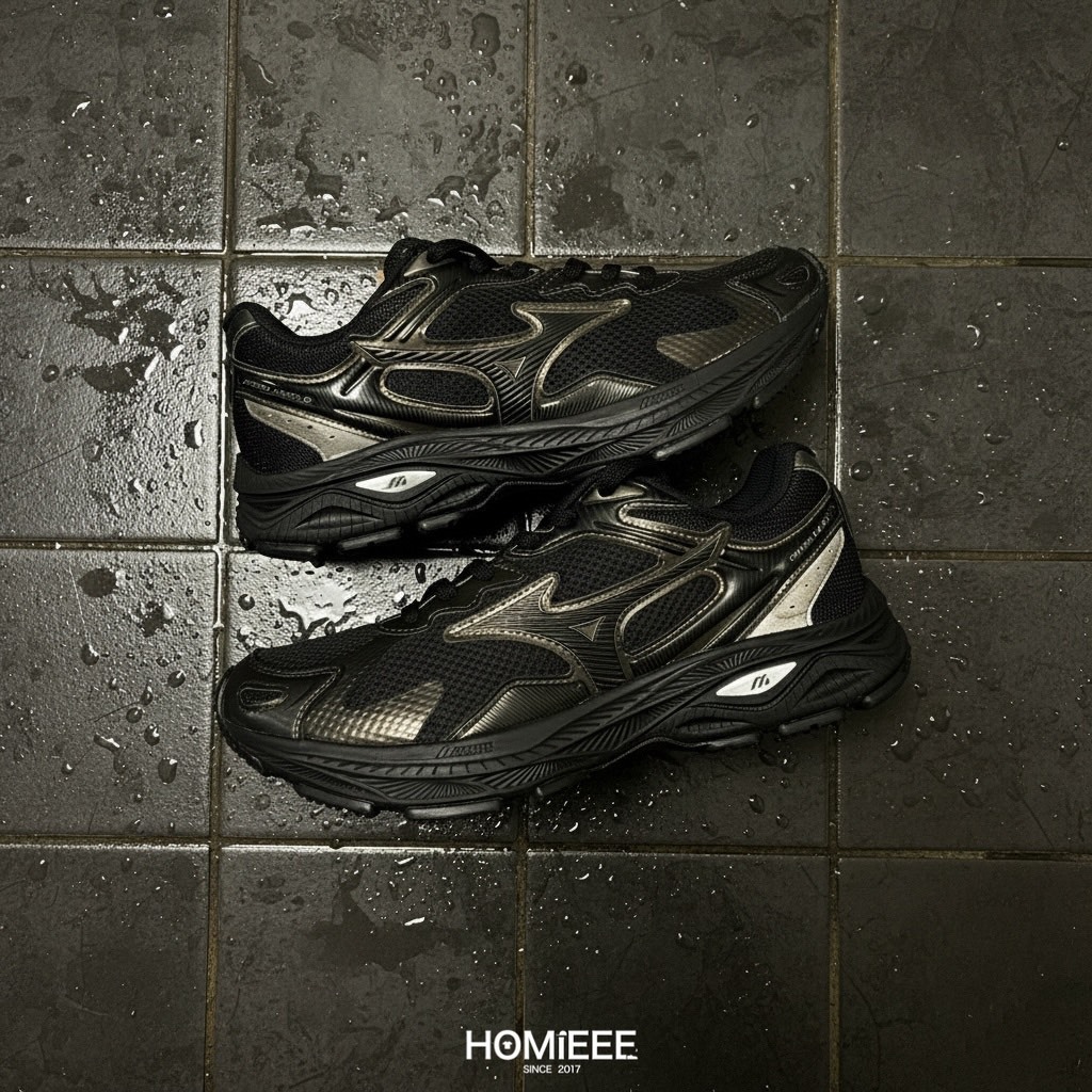 Mizuno Racer S  美津濃 慢跑鞋 網布 金屬黑 [D1GH223521]