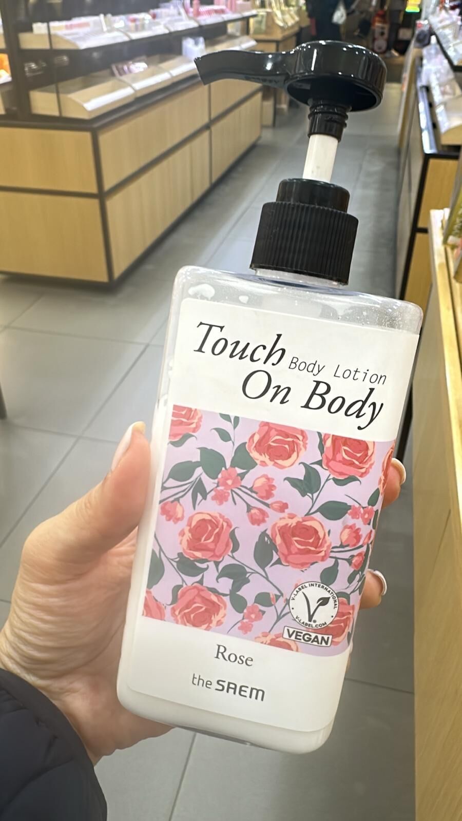 The Saem- Touch Body Lotion On Body