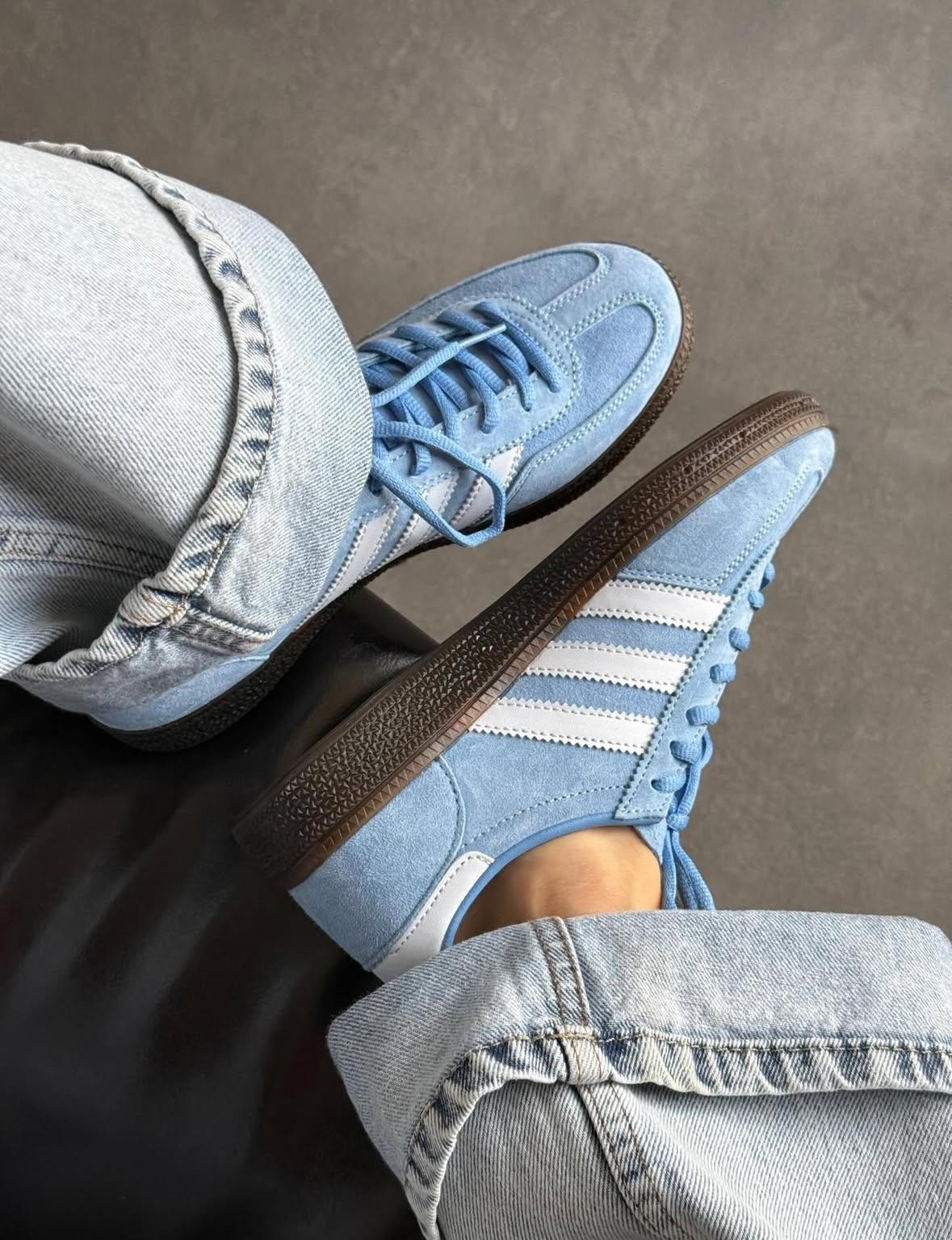Adidas Handball Spezial Shoes(Light Blue)