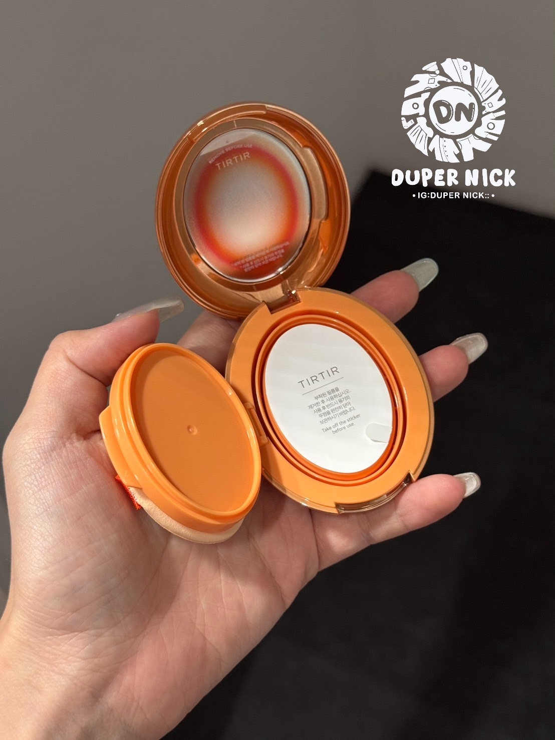 日本TirTir 橘色氣墊防曬