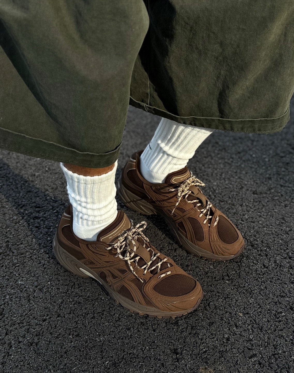 【OWN】ASICS Gel-Kahana TR Nexus 休閒慢跑鞋 琥珀流光 秋冬 不分男女 美拉德配色