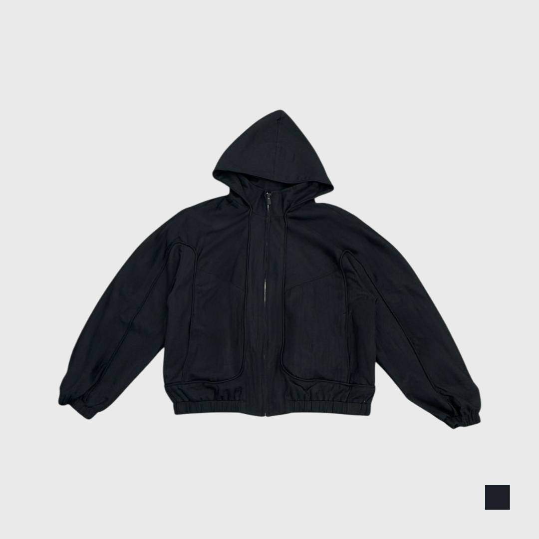 立體剪裁連帽外套