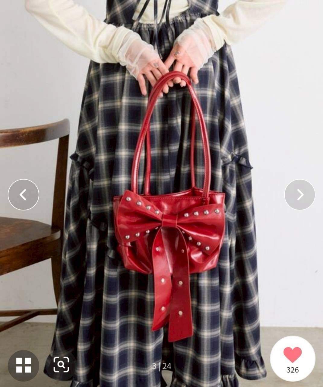 ✅️🇯🇵現貨✨️立體蝴蝶結大容量包