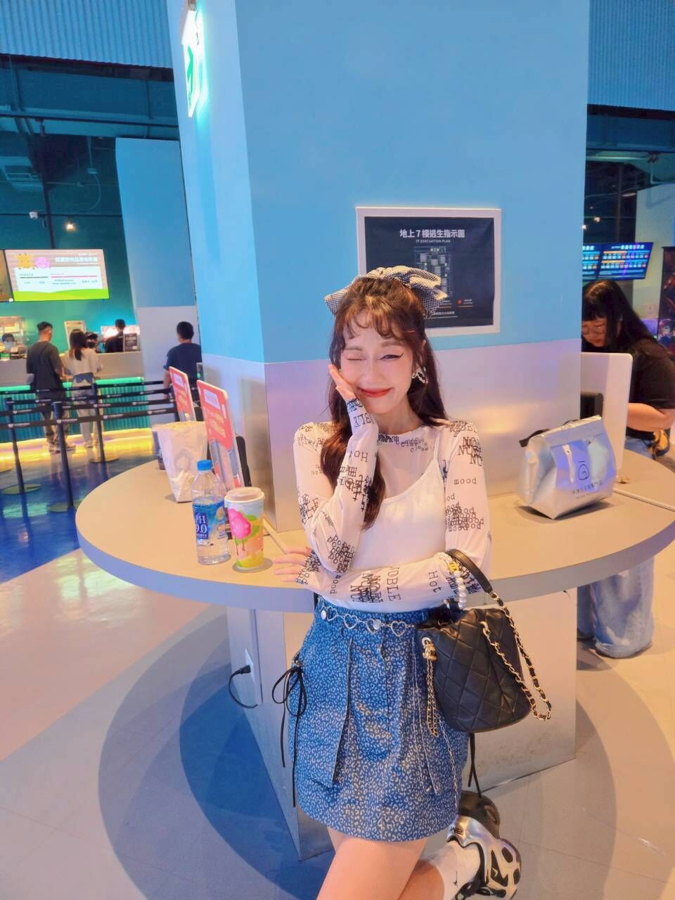 ✅️9月現貨✨️修身豹紋褲裙