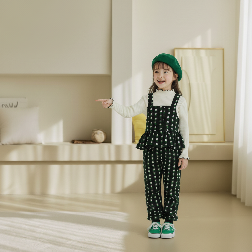 正韓春orangemom 三色花花背心