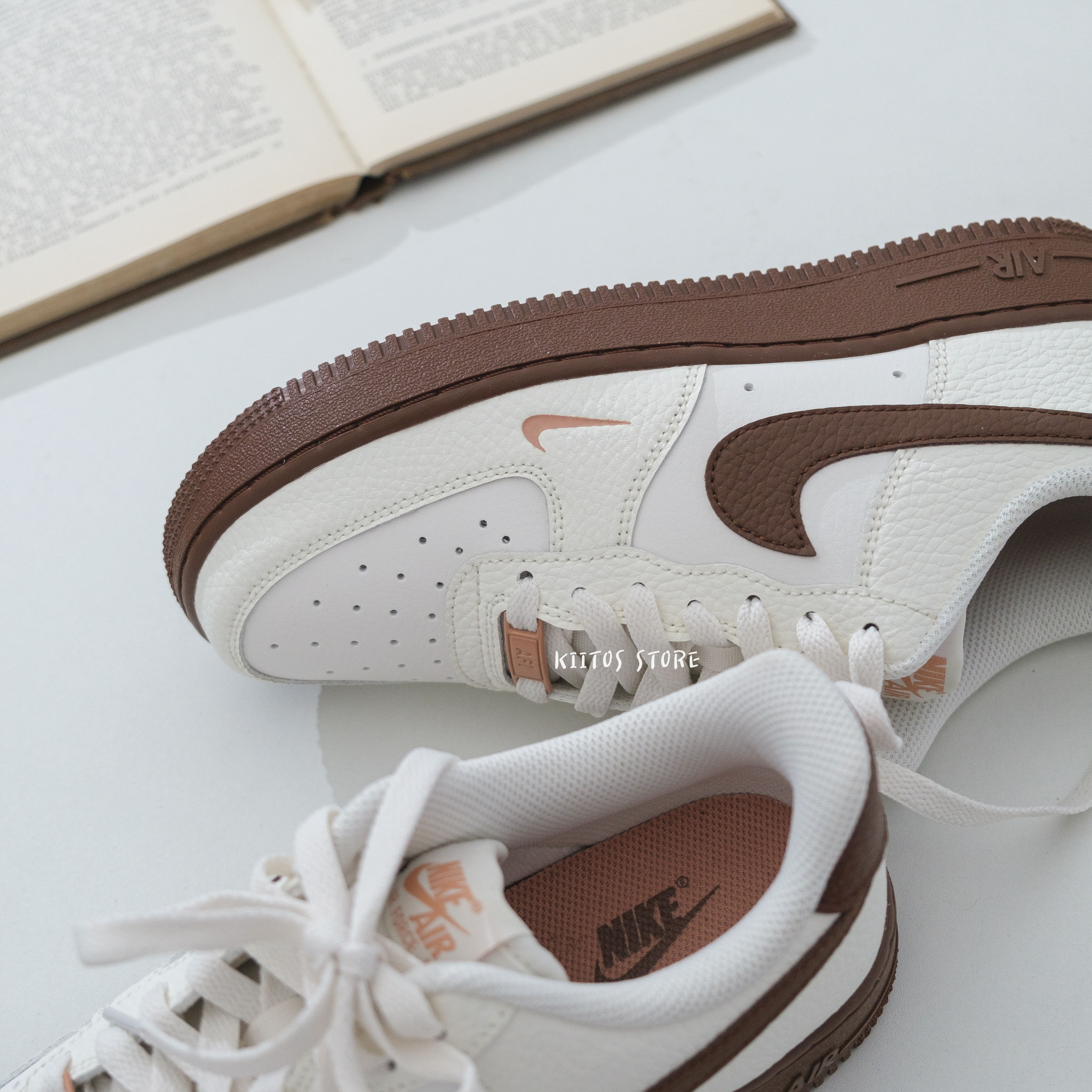 【現貨】Nike Air Force 1 美拉德  紅棕色 女鞋 Im3378-122