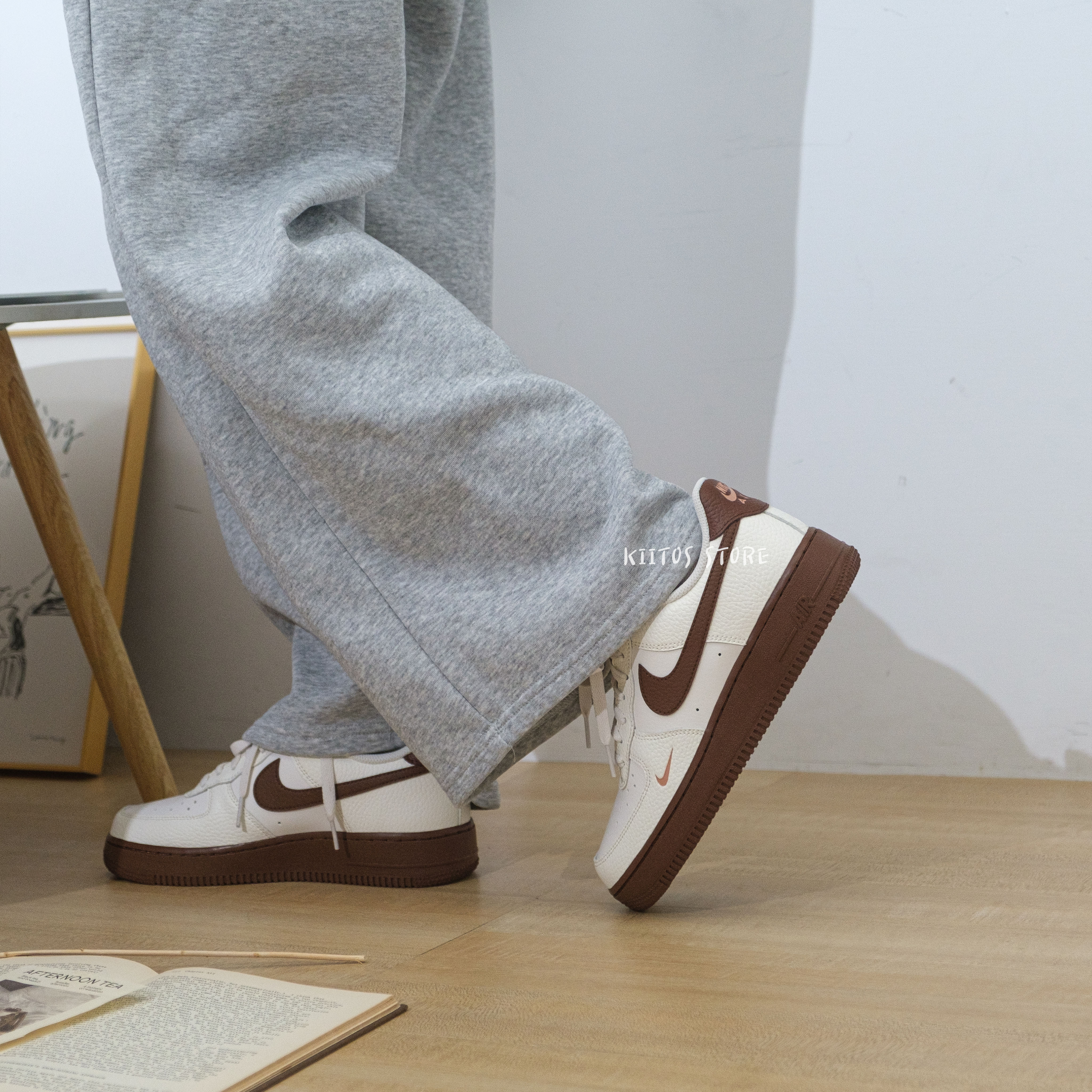 【現貨】Nike Air Force 1 美拉德  紅棕色 女鞋 Im3378-122