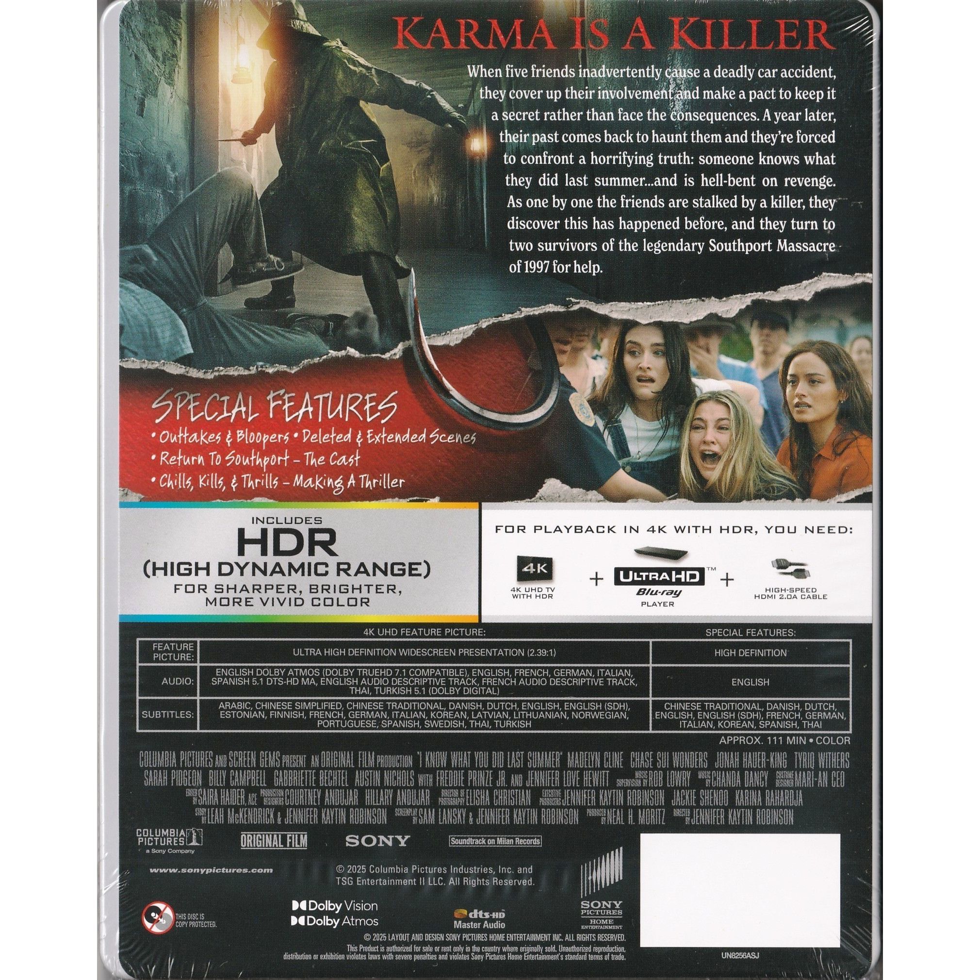 舊年暑假搞乜鬼 (2025) (鐵盒裝) (4K Ultra HD) [訂貨]