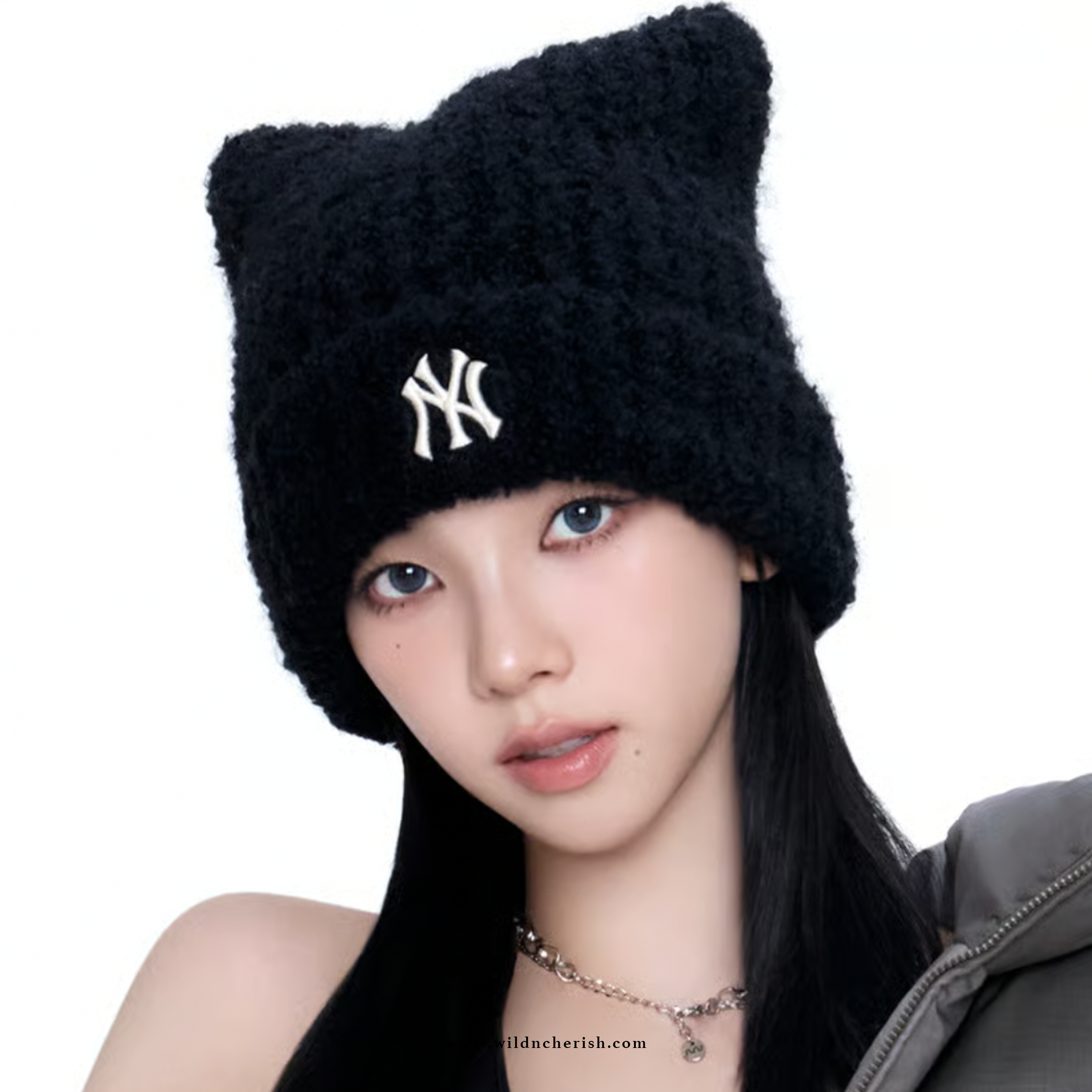 預訂 | MLB Plush Meowing Beanie 貓耳 冷帽