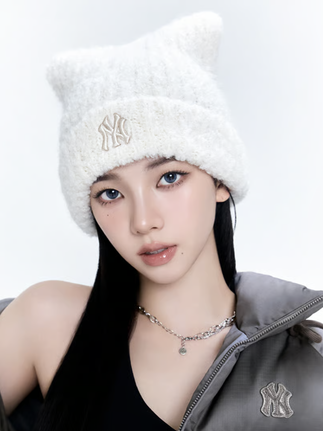 預訂 | MLB Plush Meowing Beanie 貓耳 冷帽